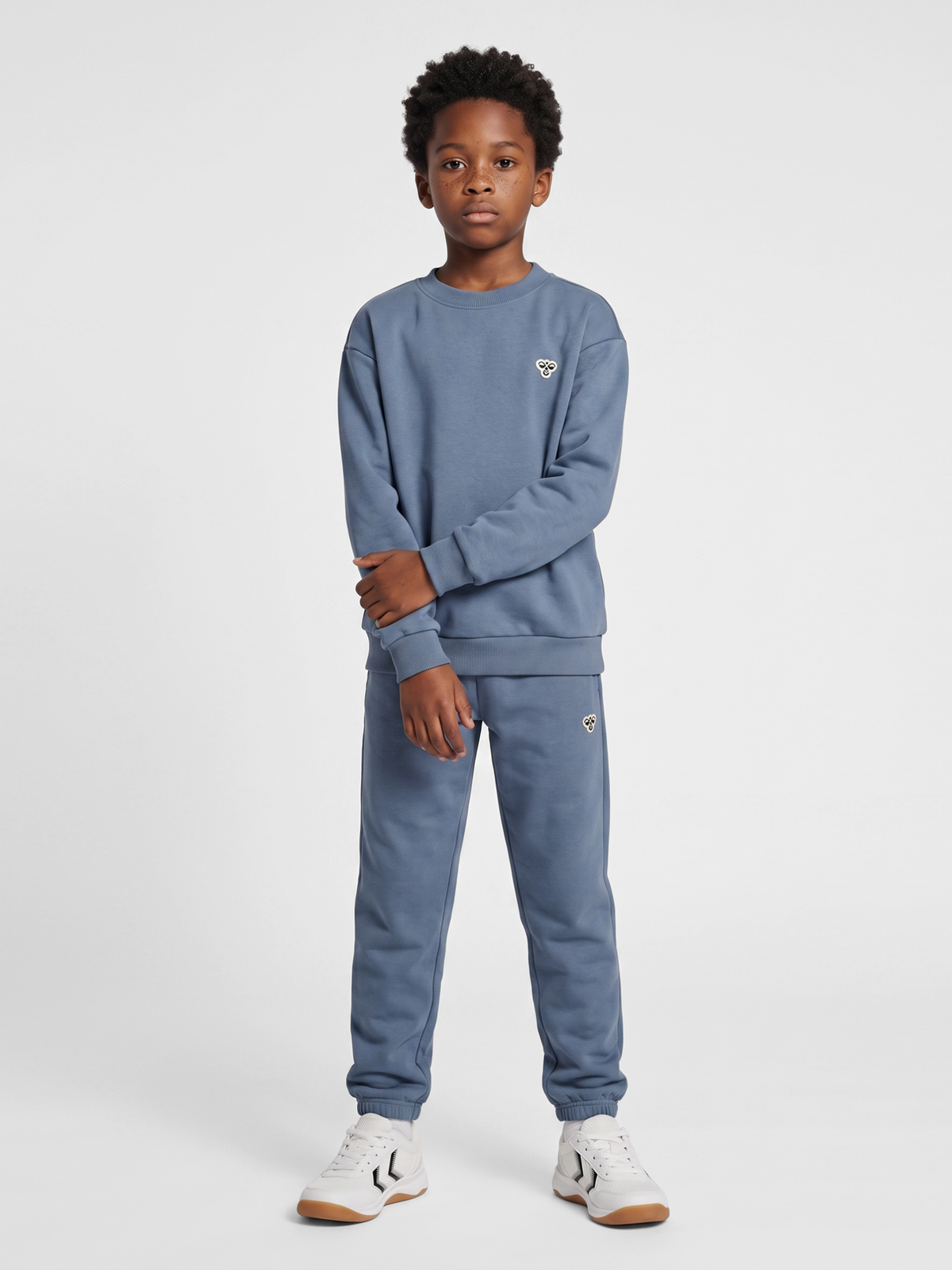 hummel Jr Loose Crewneck Bee Flint Stone