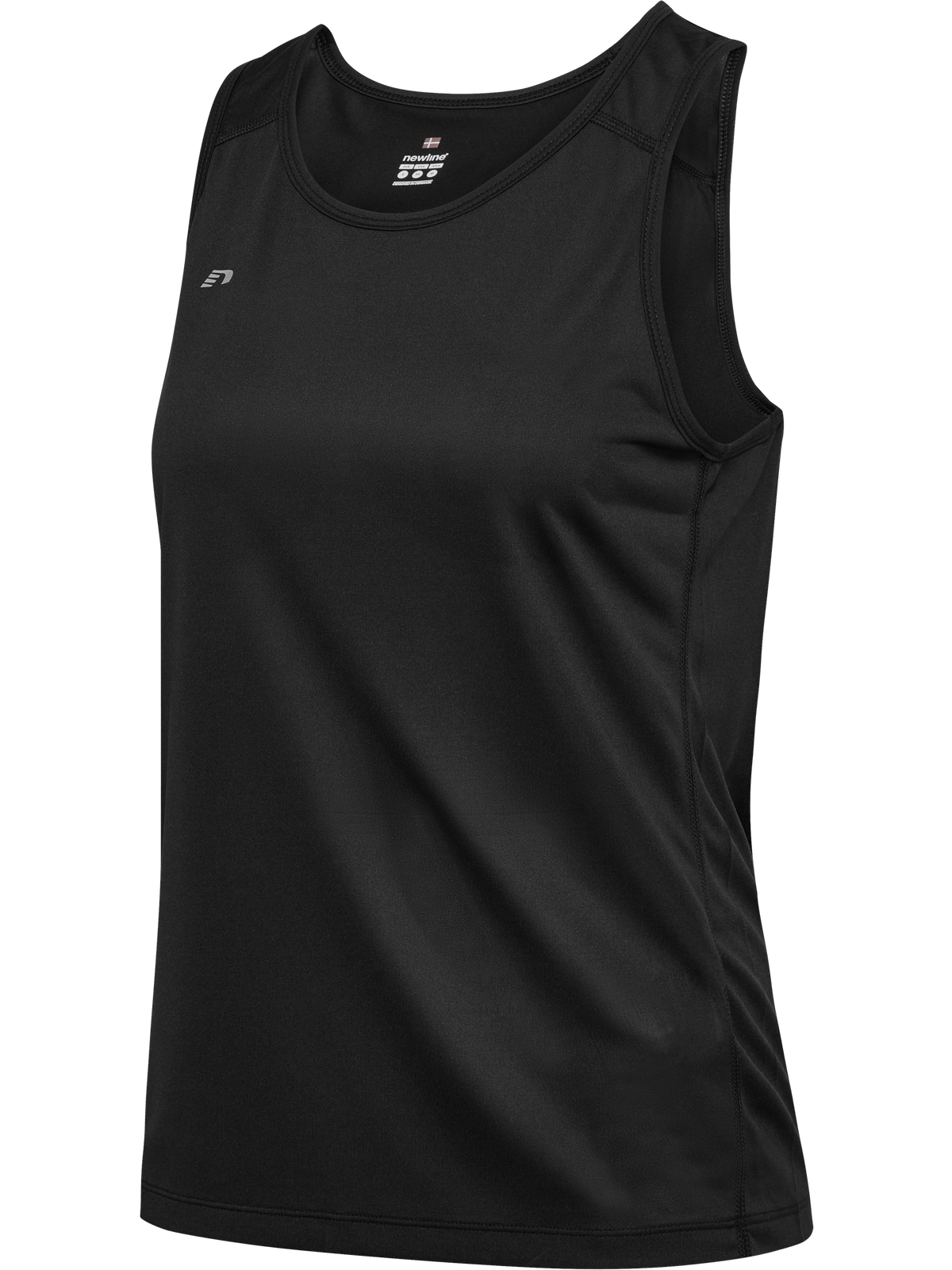 Newline Beat Singlet W Black