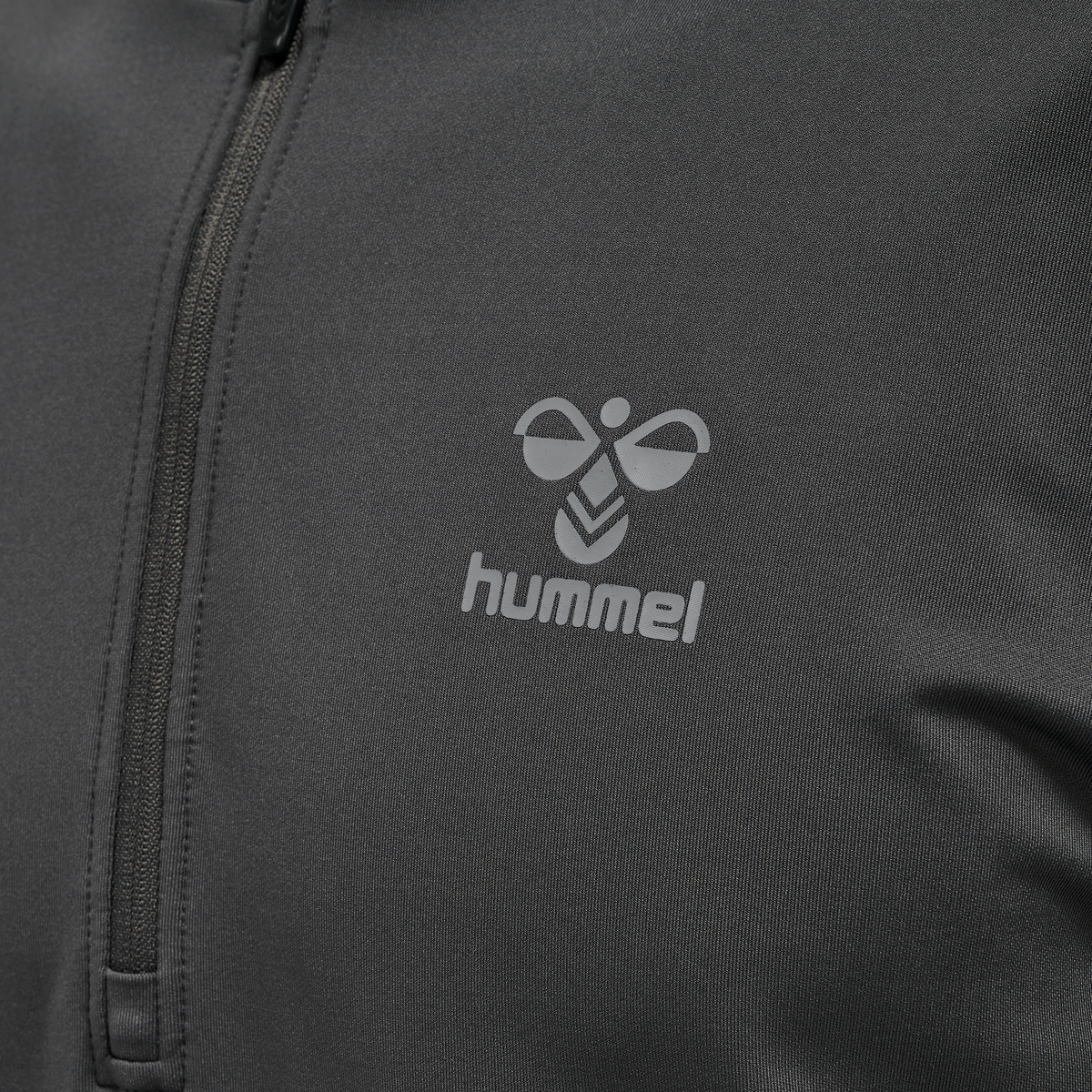 hummel Pro Grid Half Zip Training L/S Forged Iron/Quiet Shade