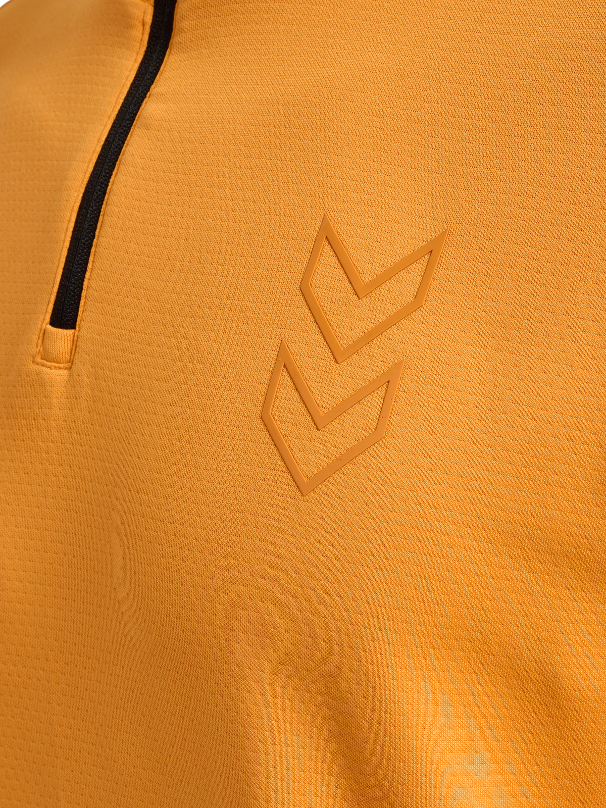 hummel Active Pl Half Zip Blazing Orange