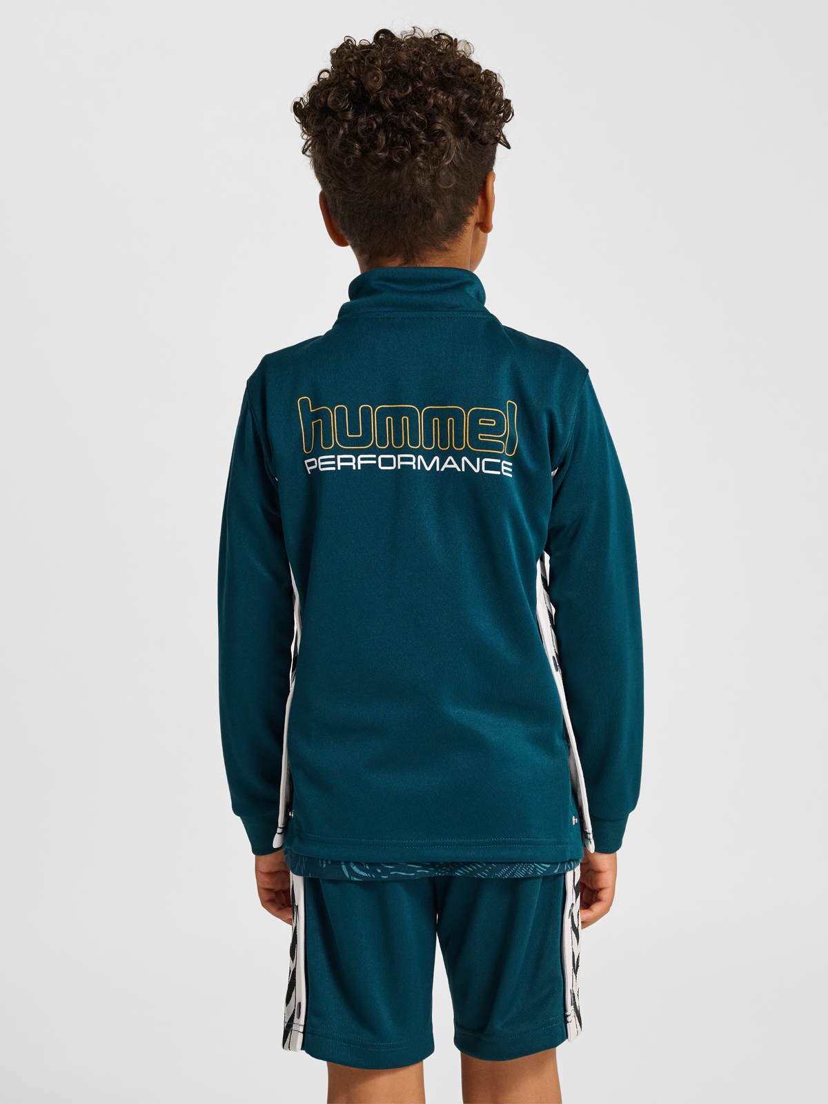 hummel Jr Chevron Zip Jacket Reflecting Pond