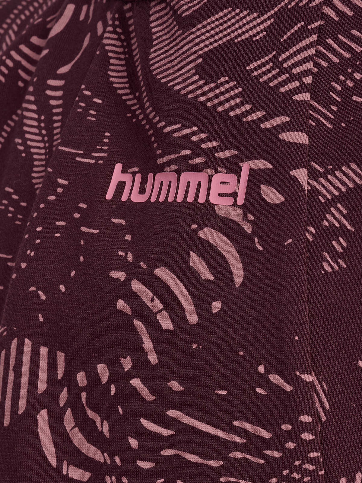 hummel Jr Aop A-Shaped T-shirt Winetasting