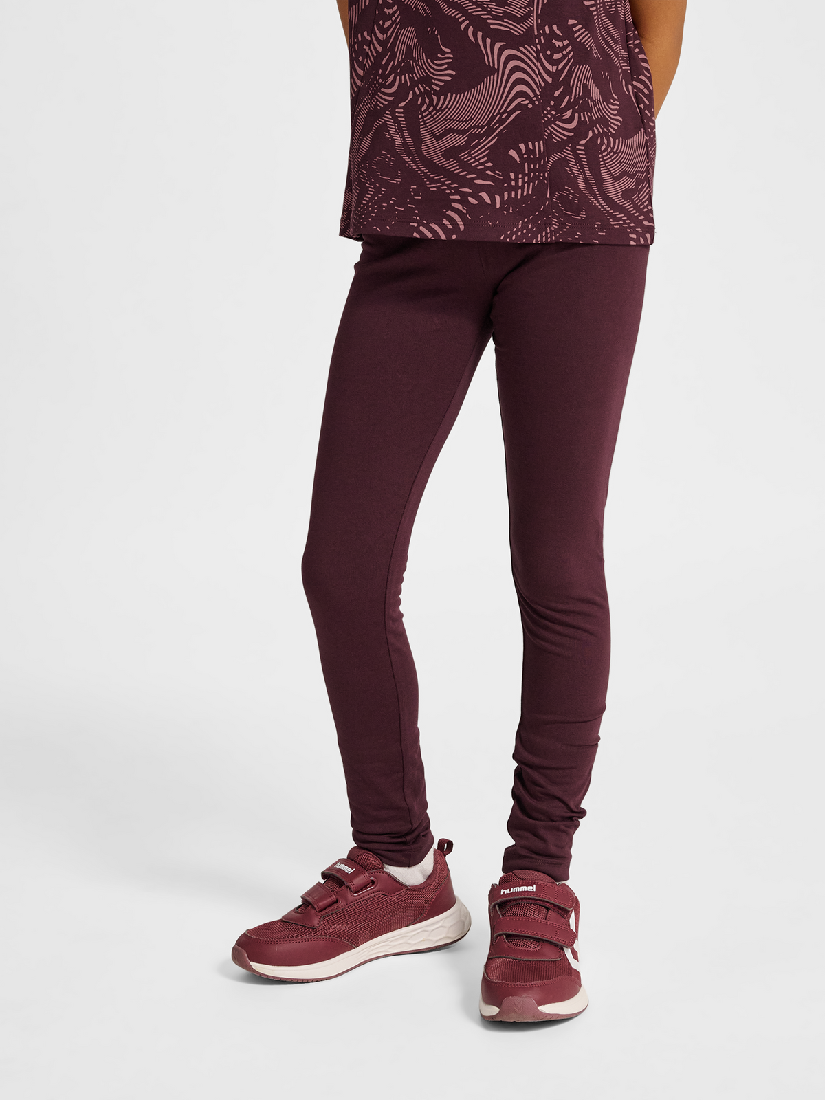 hummel Jr Warmup Tights Winetasting