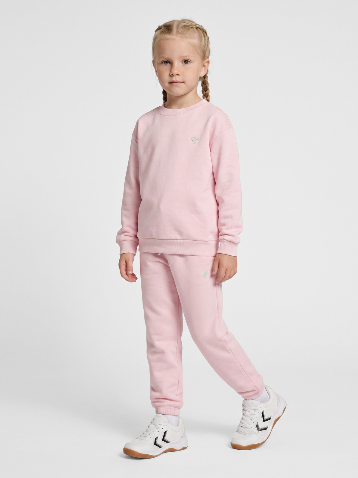 hummel Jr Loose Crewneck Bee Pale Lilac