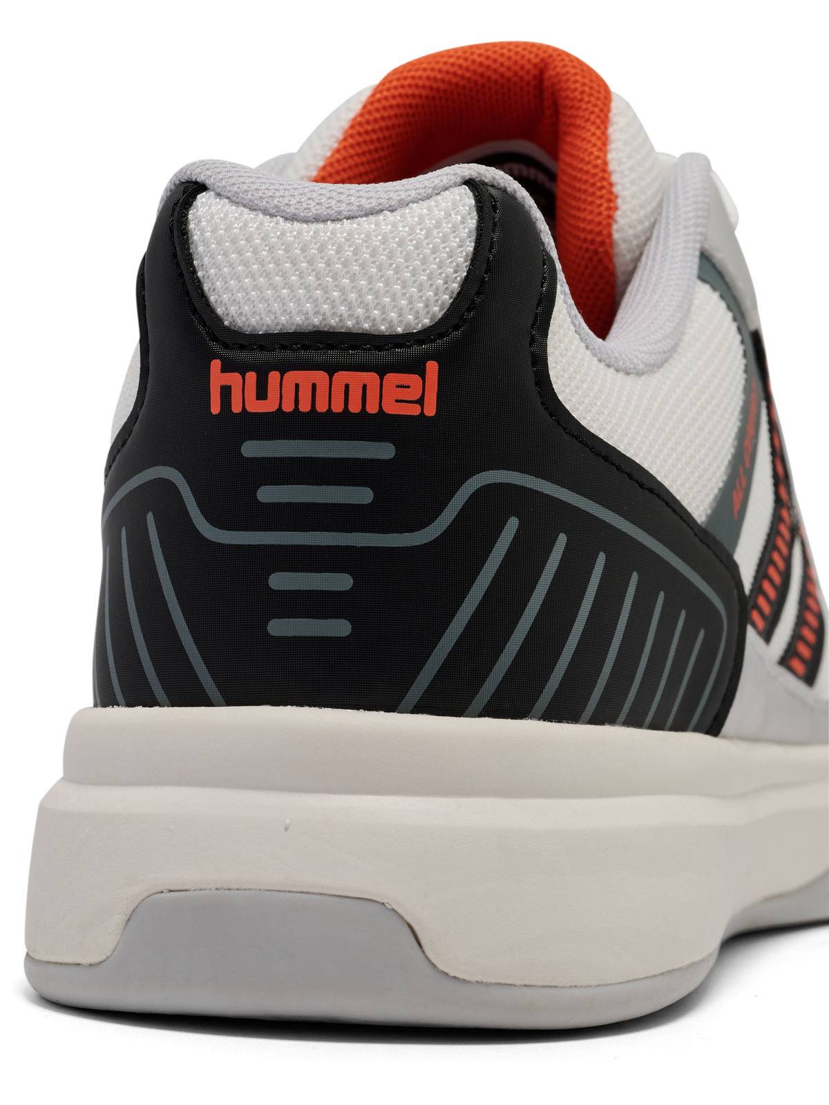 hummel All Court White/Black/Red