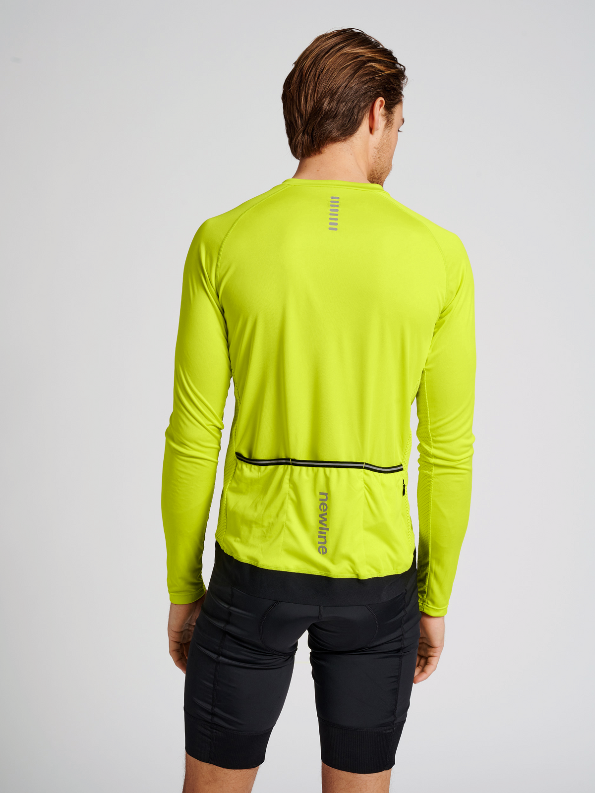 Newline Mens Core Bike L/S Jersey Evening Primrose