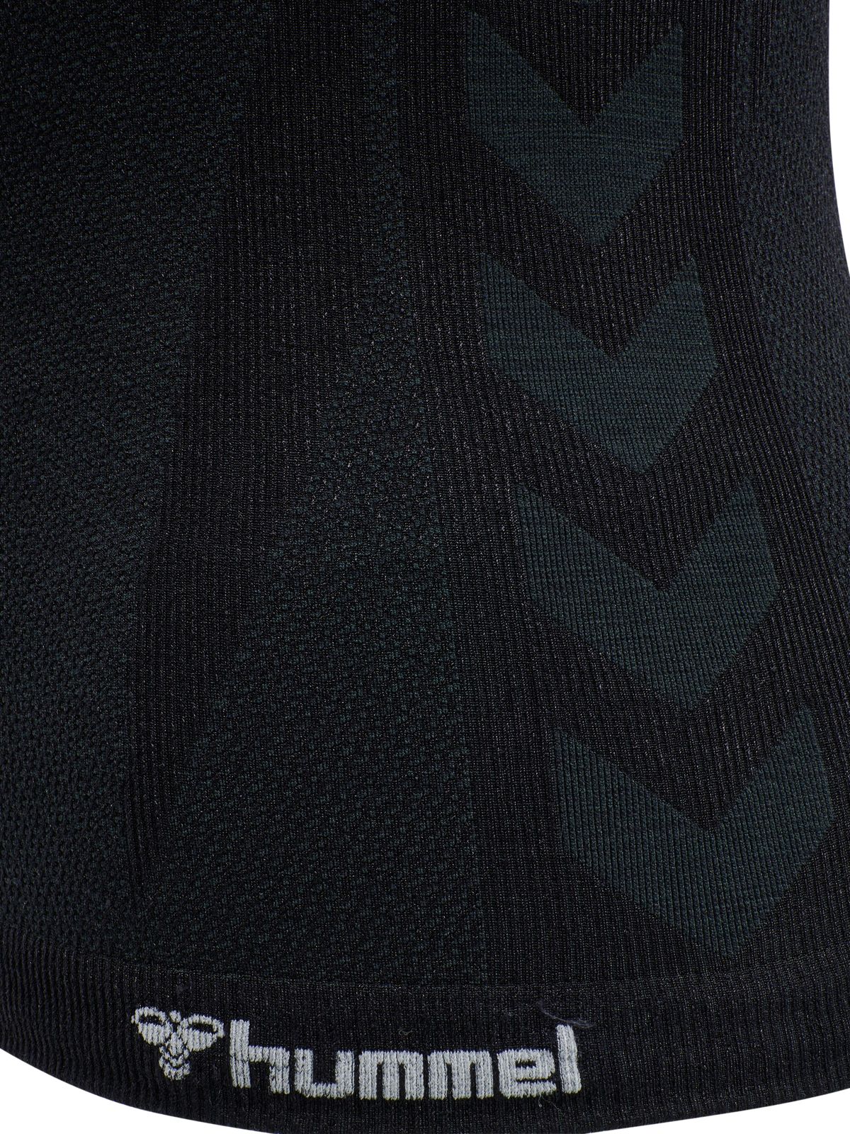 hummel Clea Seamless Top Black Melange