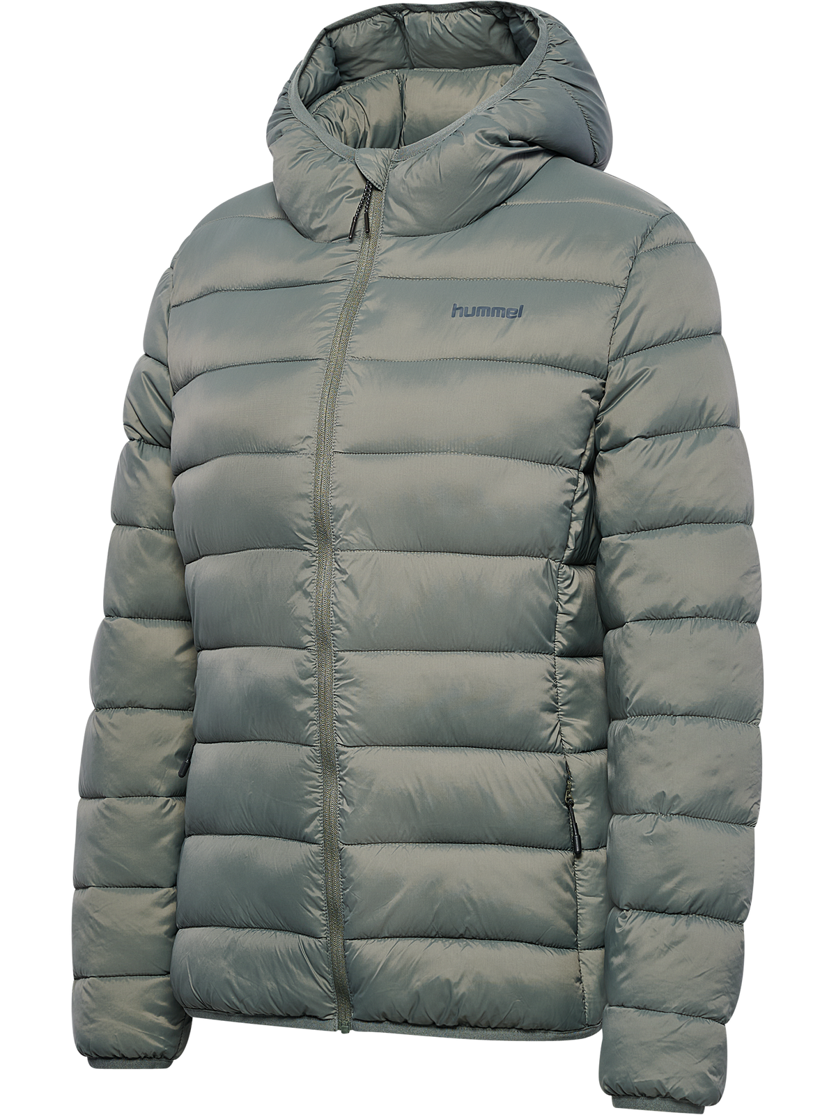 hummel Lightweight W Puffer Jacket Castor Gray