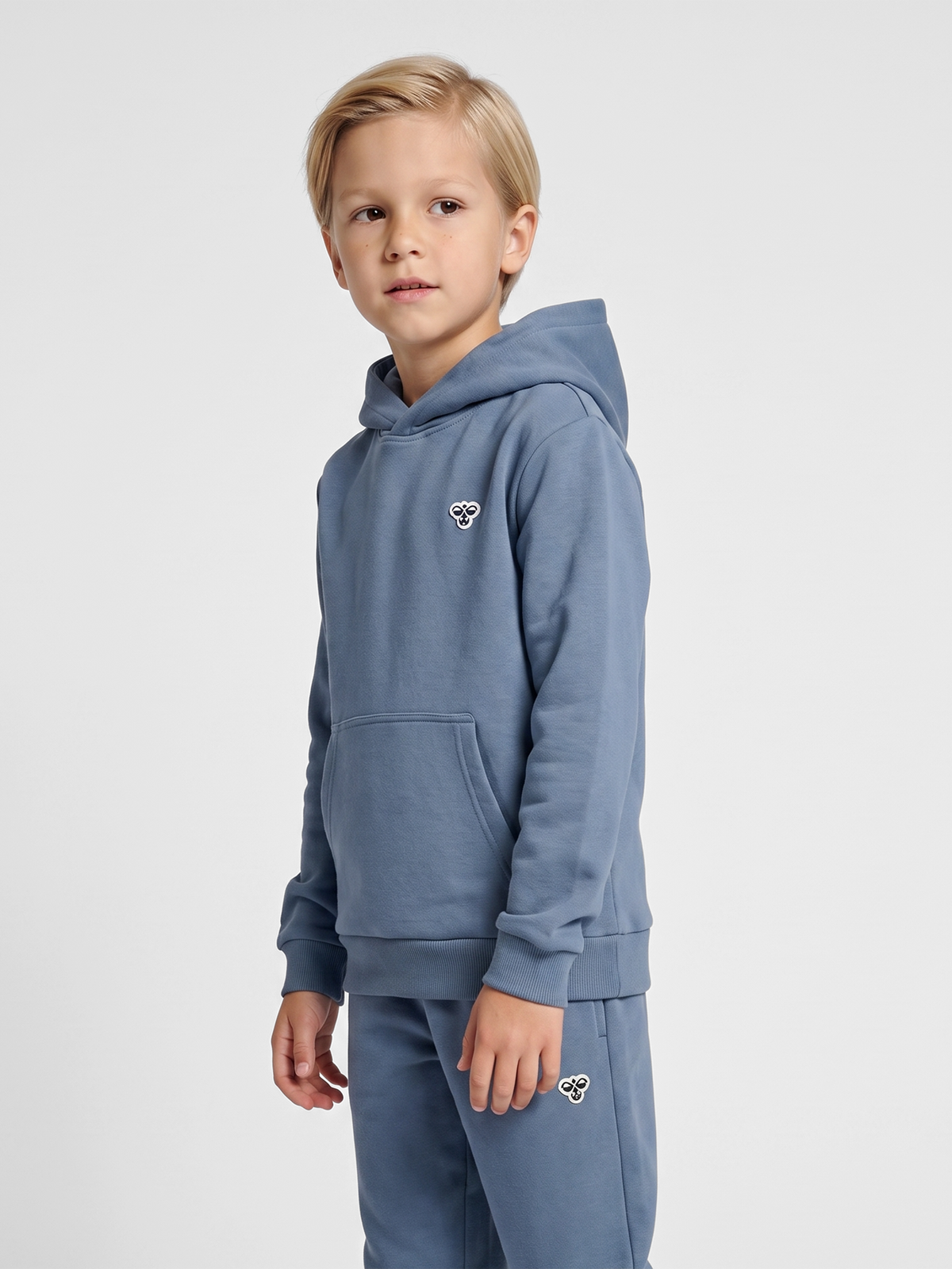hummel Jr Loose Hoodie Bee Flint Stone