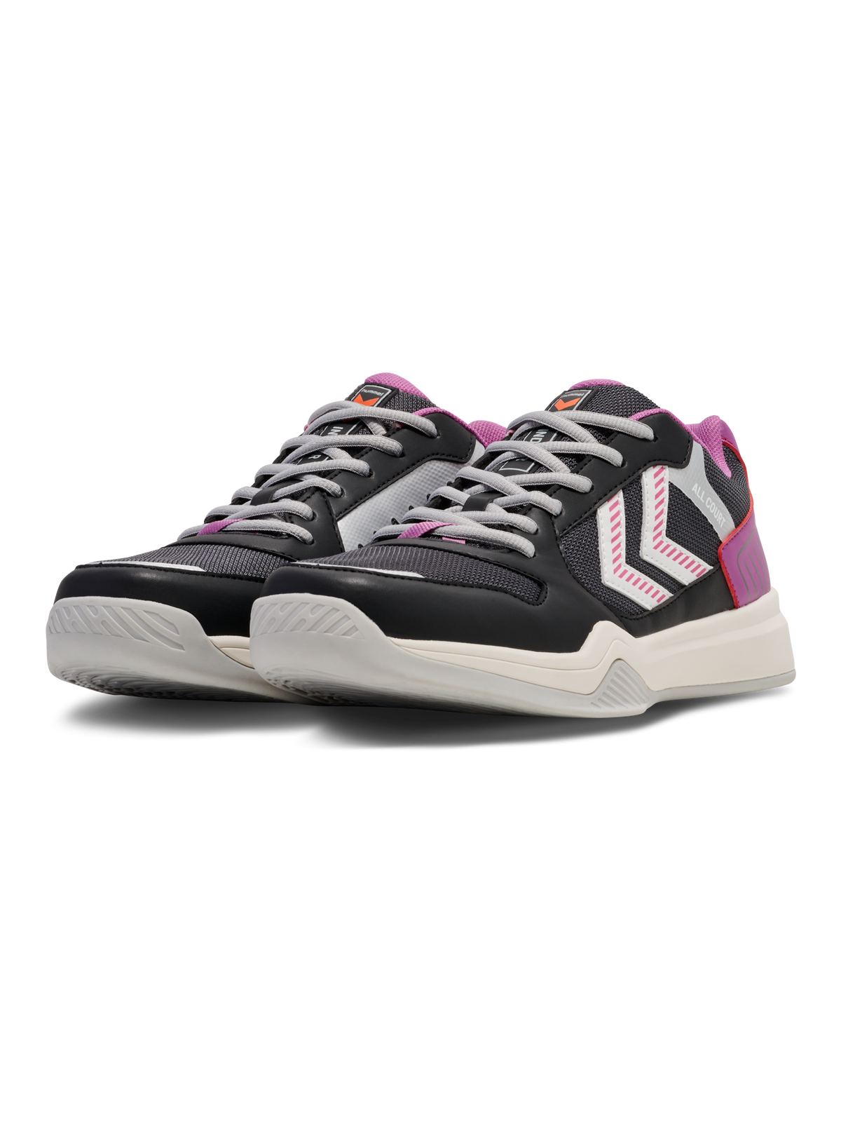 hummel All Court Anthracite/Cattleya Orchid