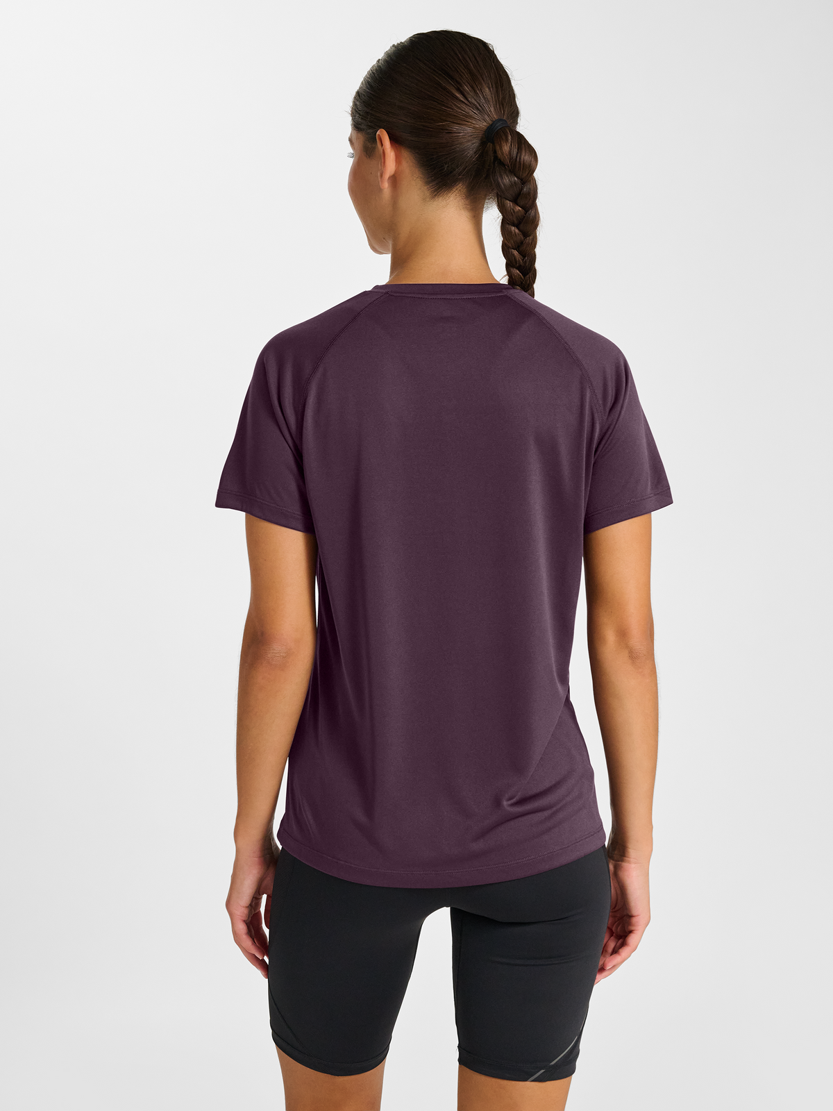 Newline Beat W T-shirt Plum Perfect