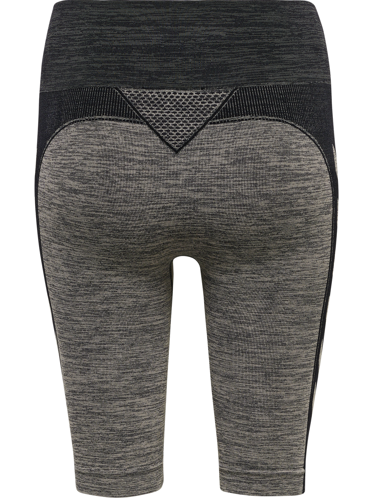 hummel Clea Seamless Cycling Shorts Chateau Gray/Black Melange