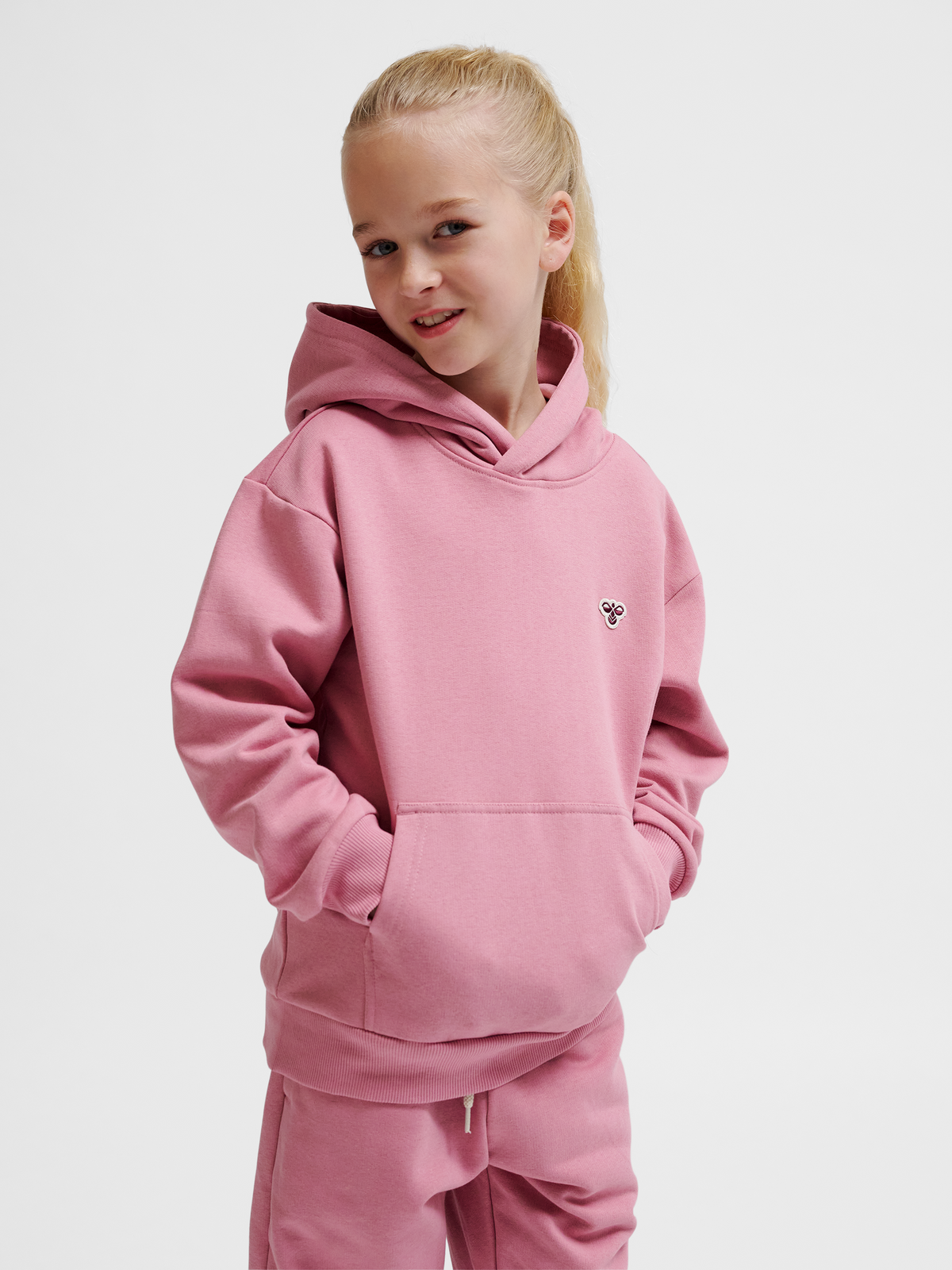 hummel Jr Loose Hoodie Bee Polignac