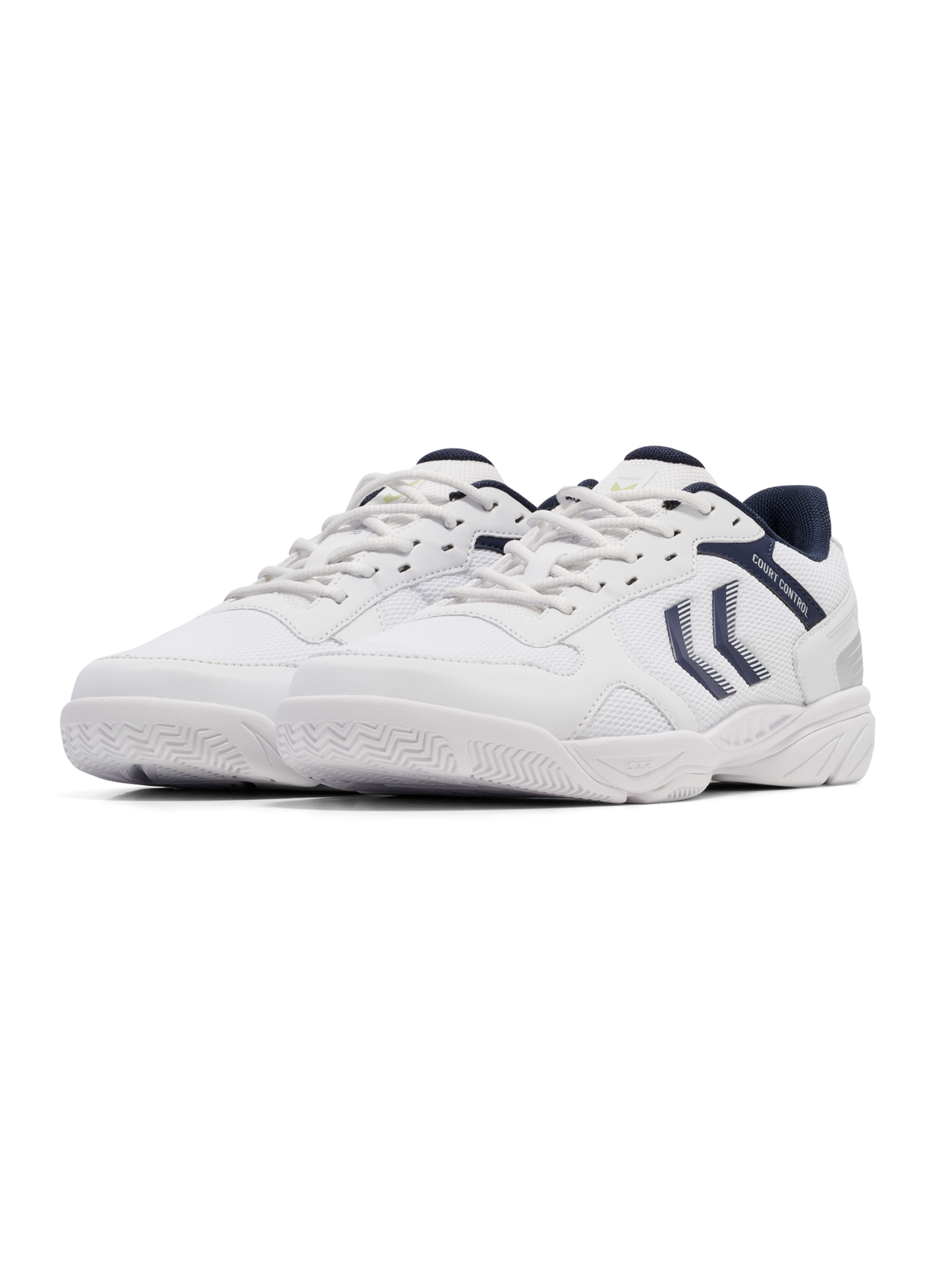 hummel Court Control II White/Black Iris