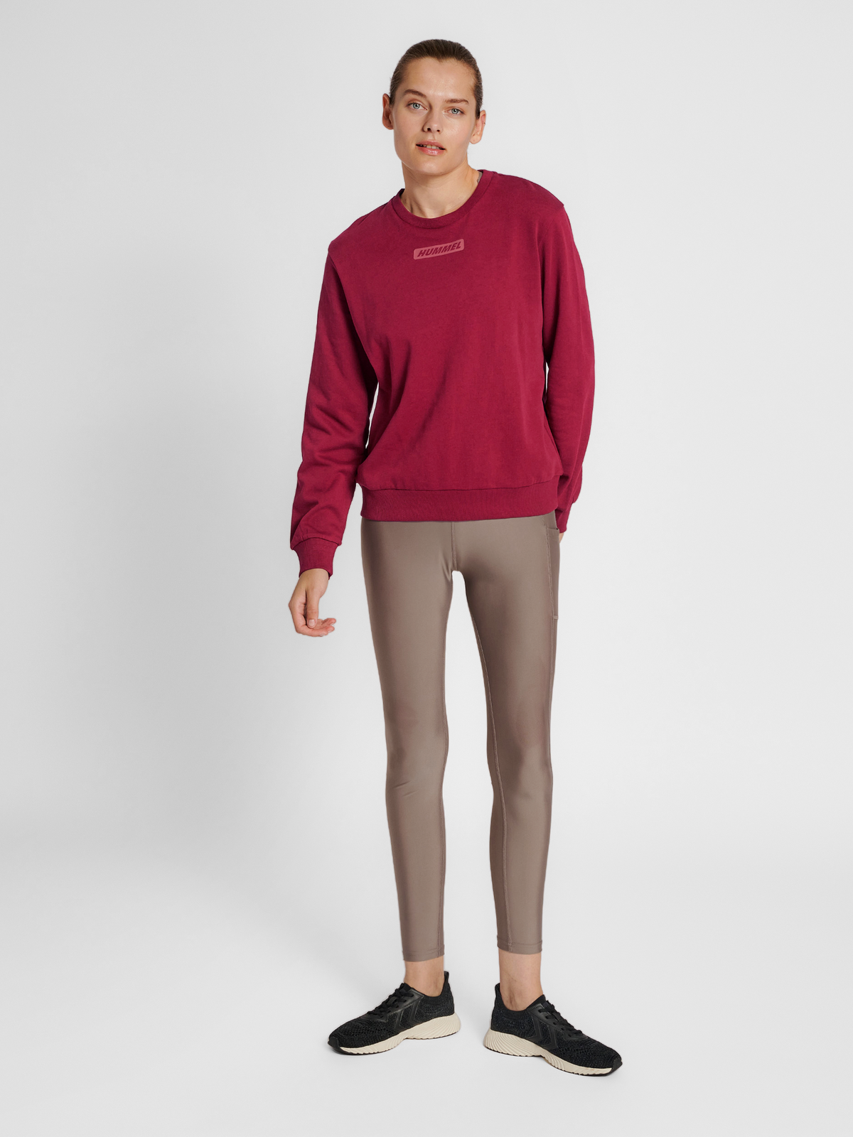 hummel Te Element Sweatshirt Cabernet