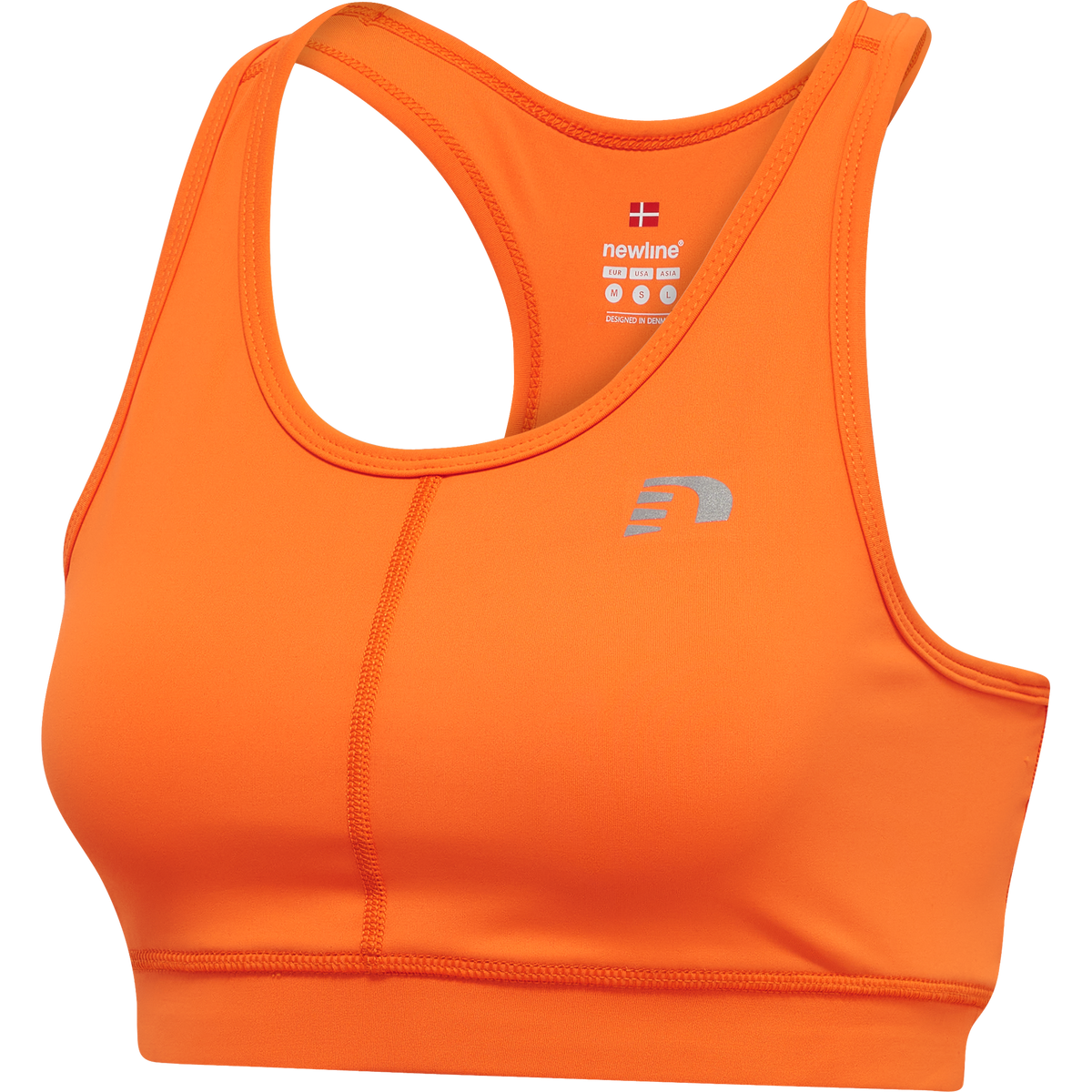 Newline Women Core Athletic Top Orange Tiger