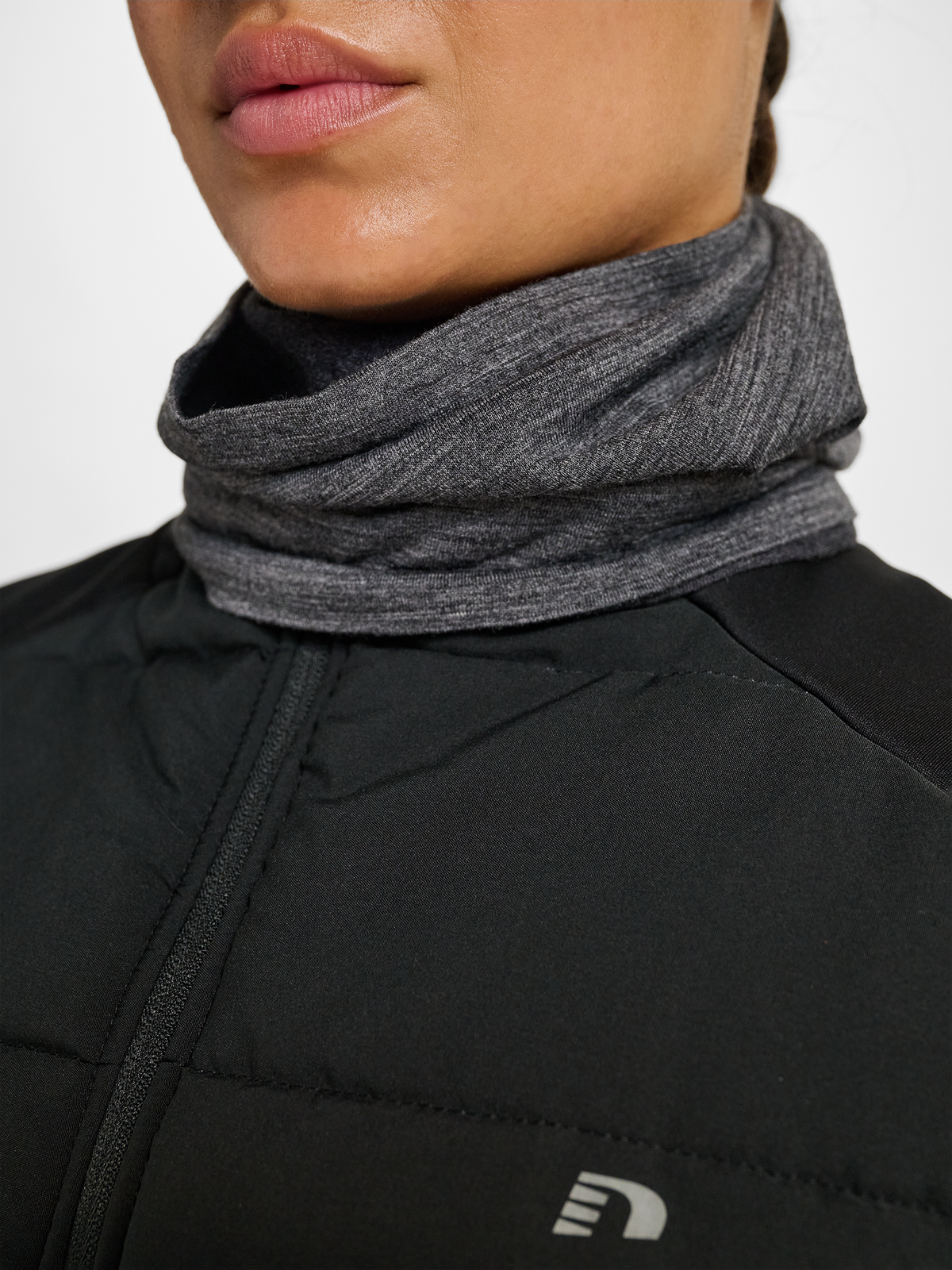 Newline Therma Wool Blend Neck Tube Black