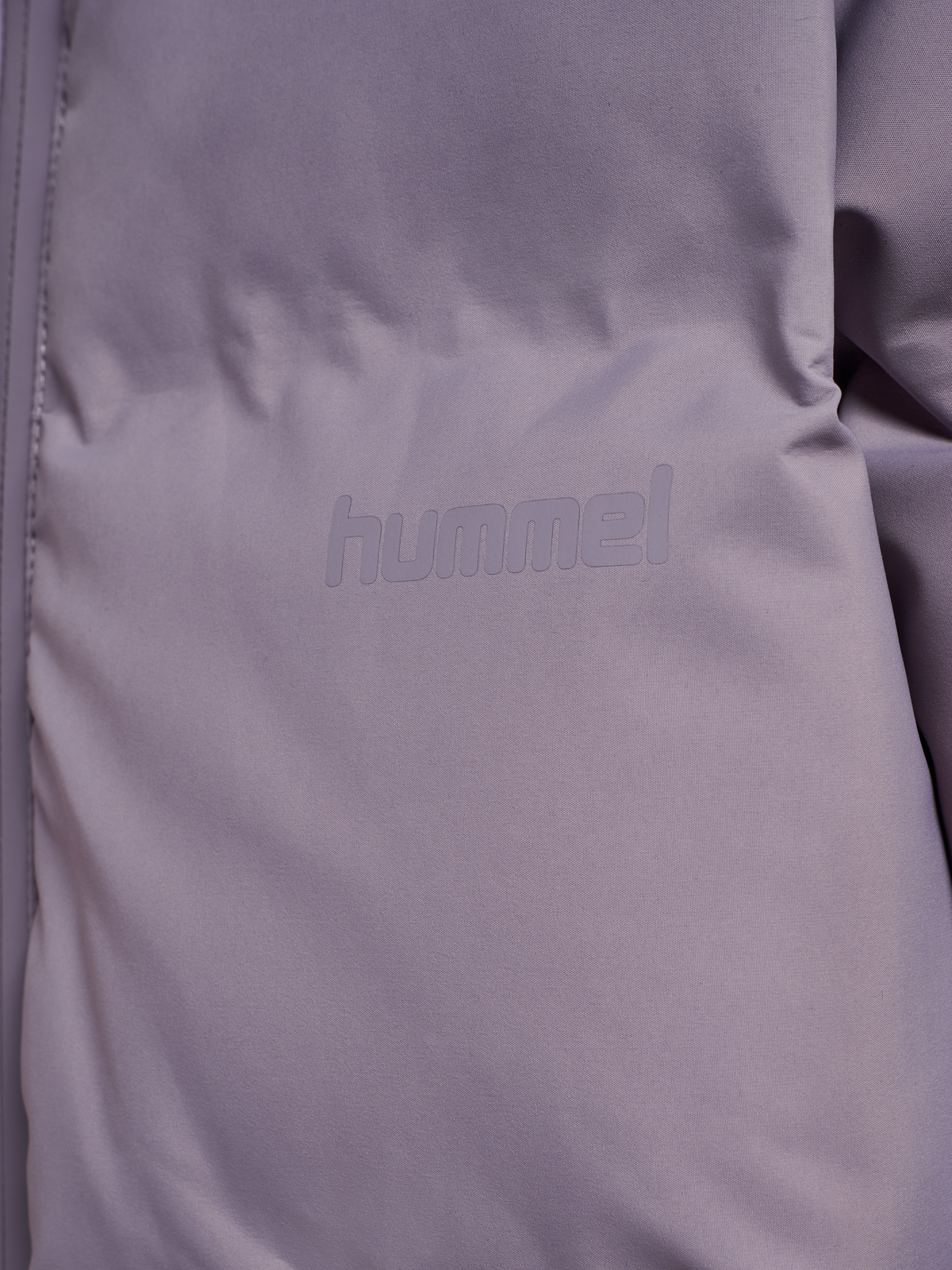 hummel Jr All Weather Puffer Jacket Wr Gray Ridge