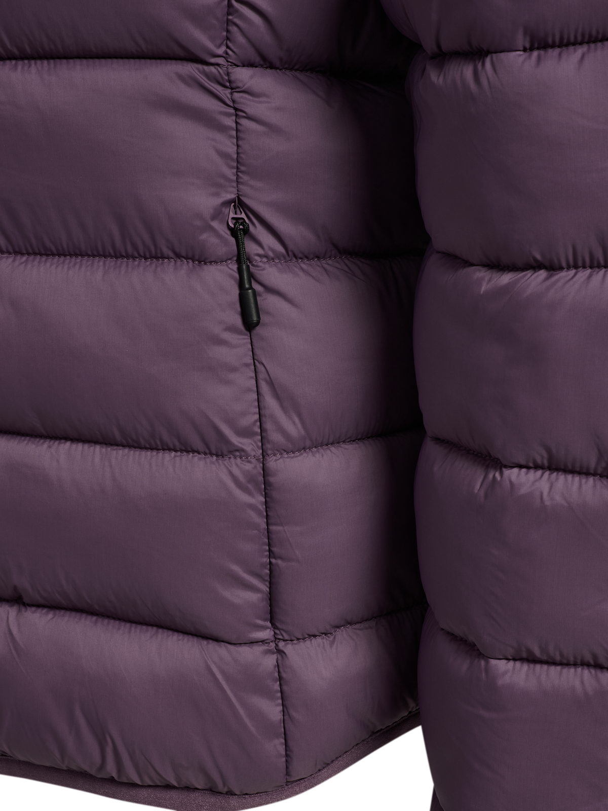 hummel Lightweight W Puffer Jacket Black Plum