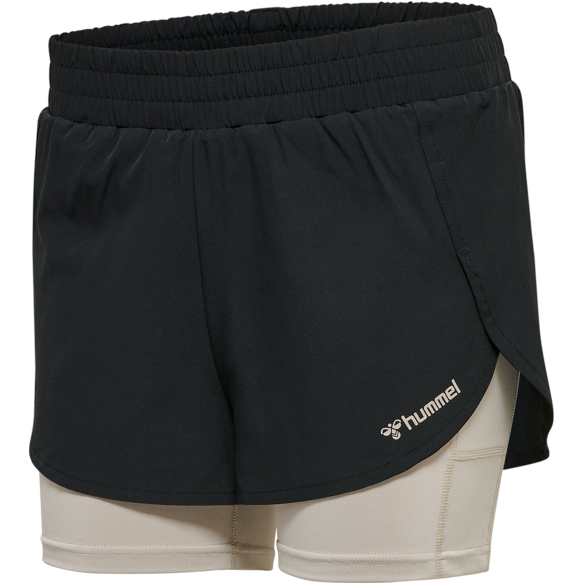 hummel Mt Track 2 In 1 Shorts Black