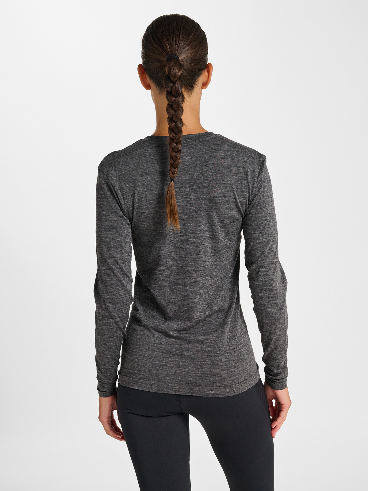 Newline Therma Wool Blend T-shirt L/S W Black
