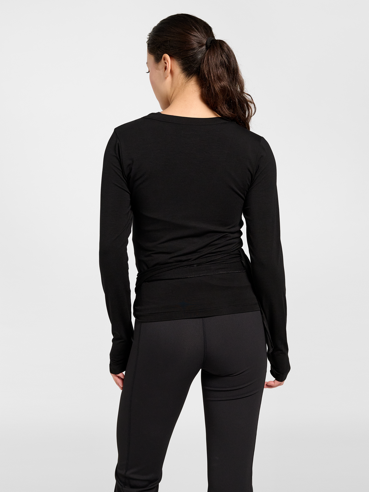 hummel Prima Wrap Blouse Black
