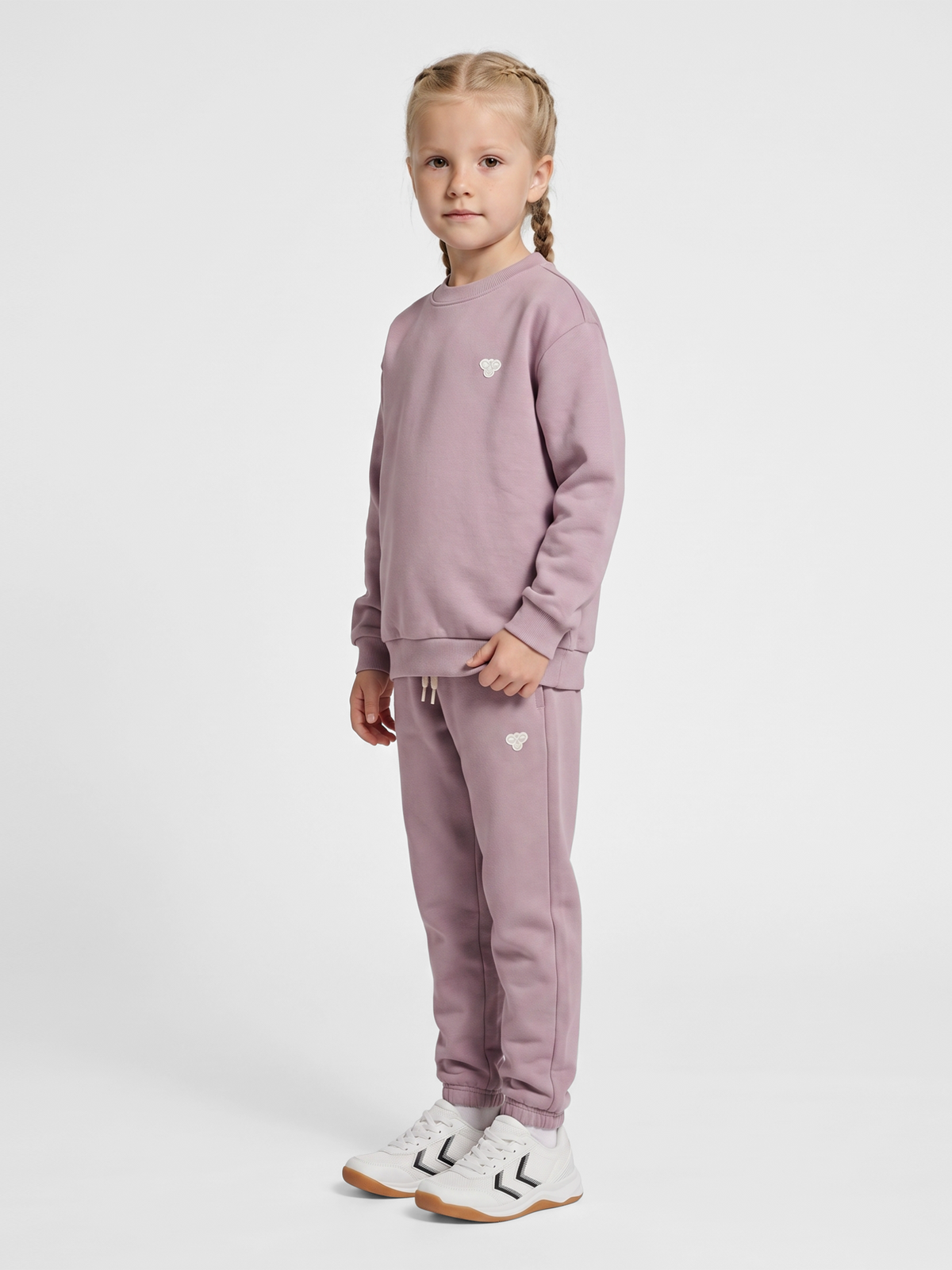 hummel Jr Loose Sweatpants Bee Sea Fog