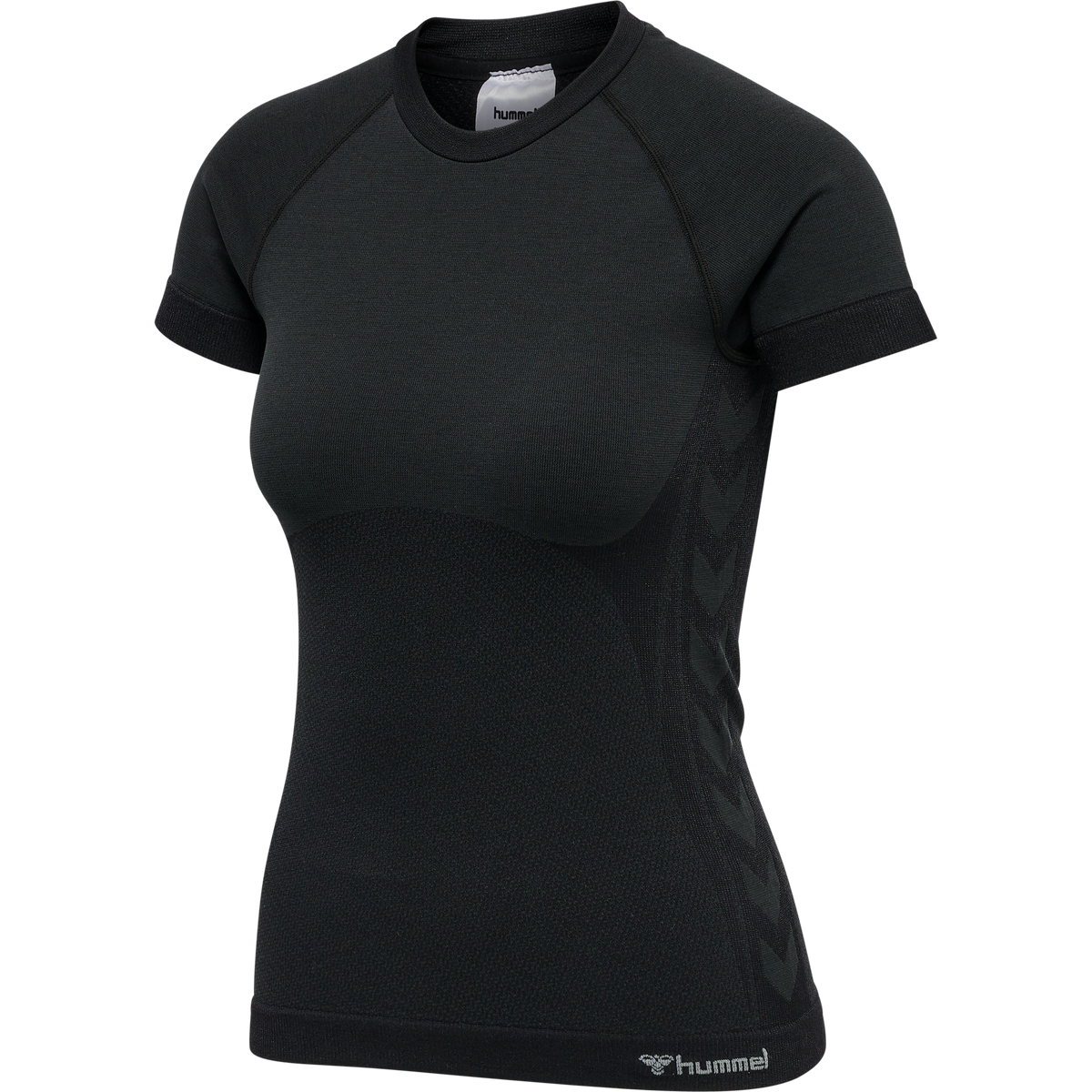 hummel Clea Seamless Tight T-shirt Black Melange