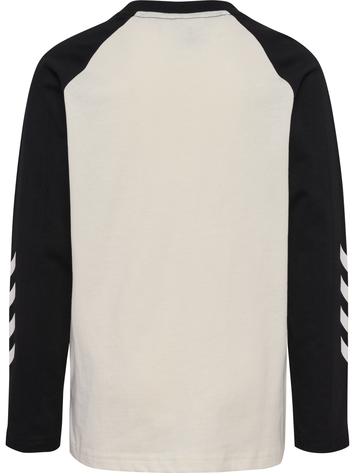hummel Jr Logo T-shirt L/S Marshmallow/Black