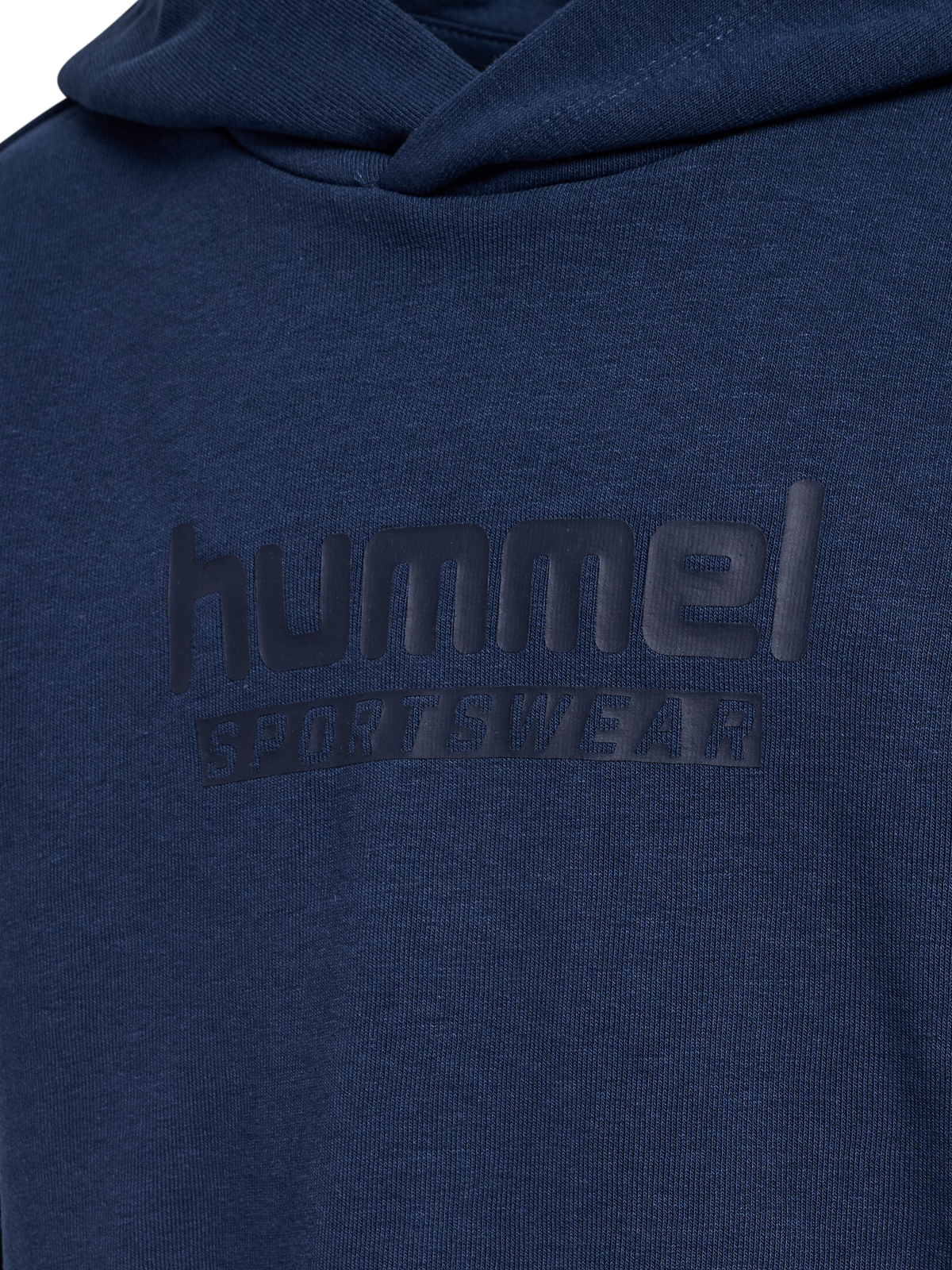 hummel Jr Base Hoodie Dress Blues