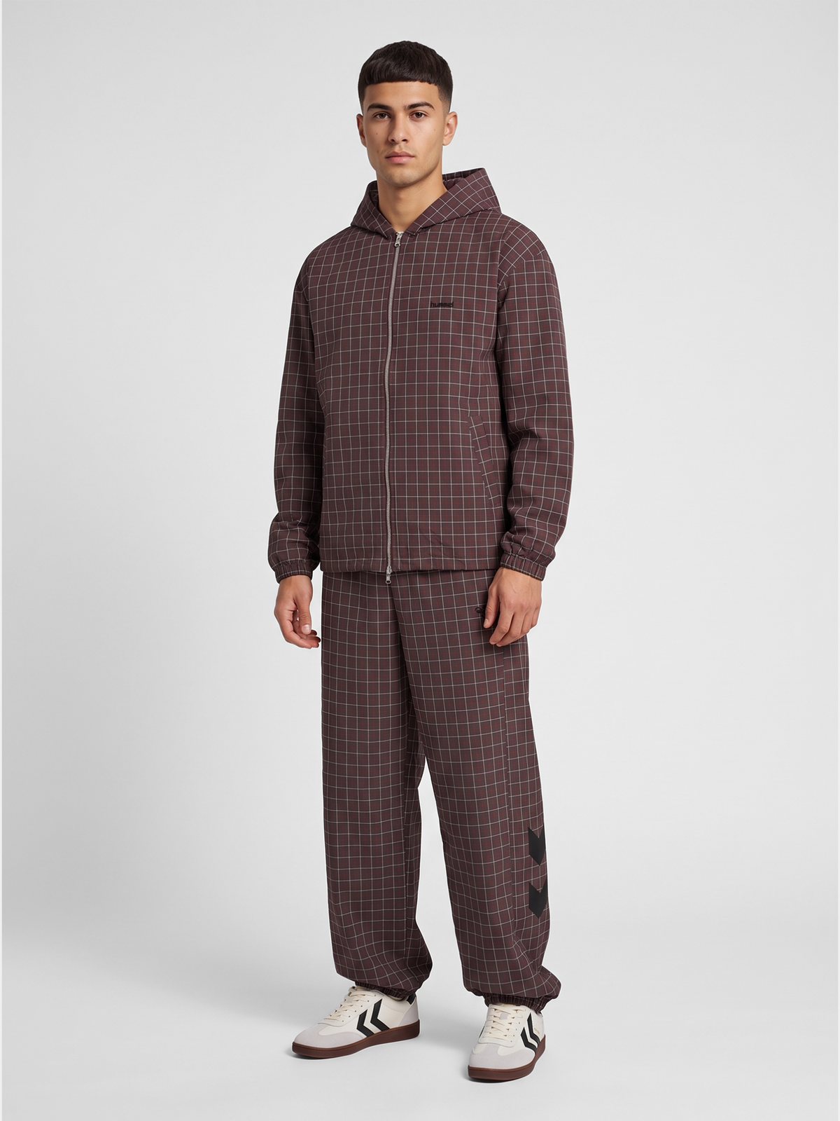 hummel I-D Check Zip Hoodie Checkers
