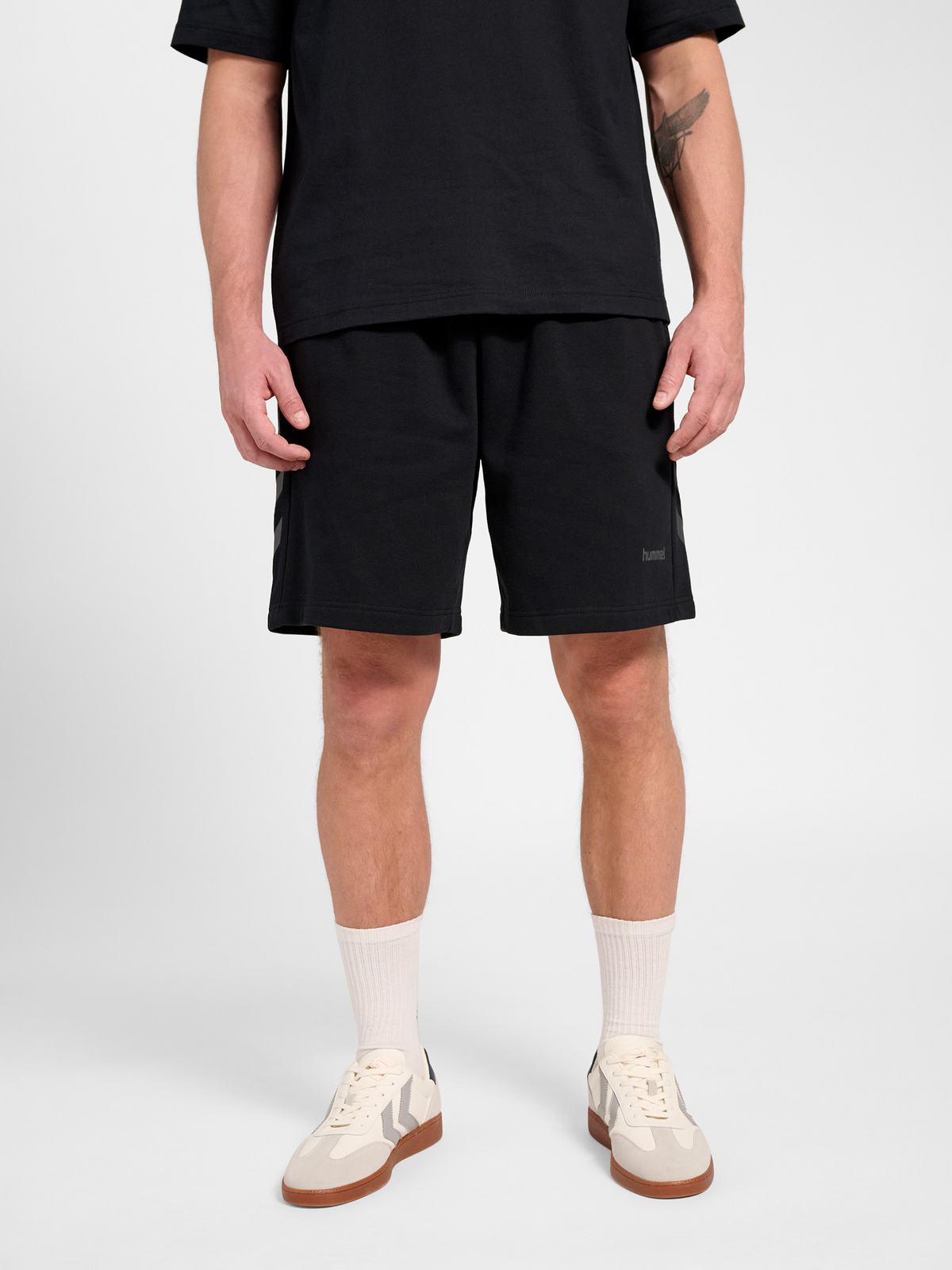 hummel Keeper Chevron Shorts Black