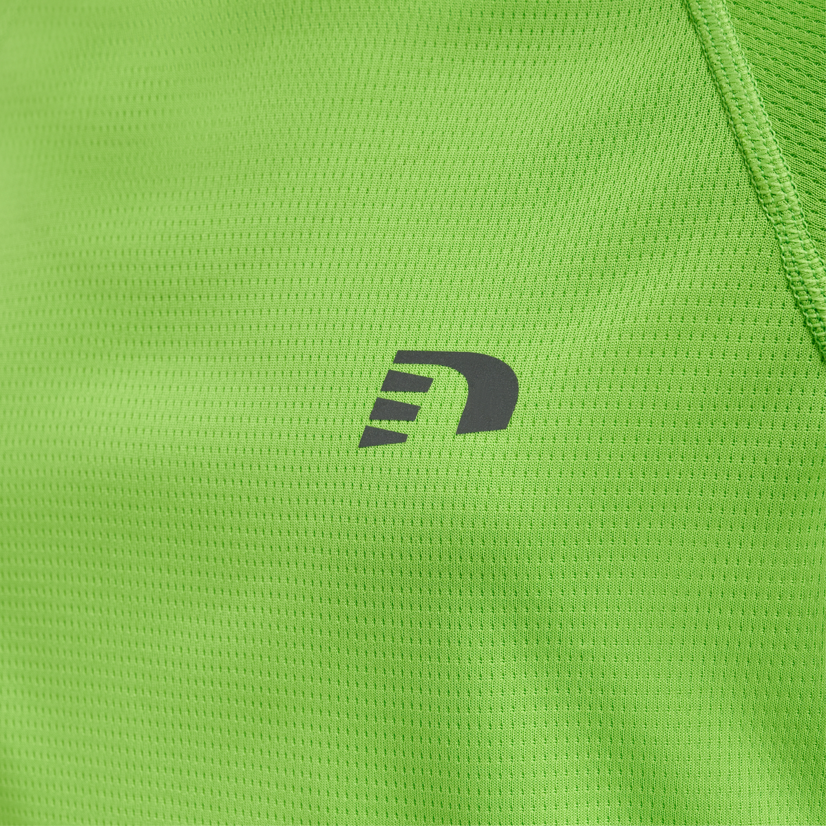 Newline Kids Core Running T-shirt S/S Green Flash
