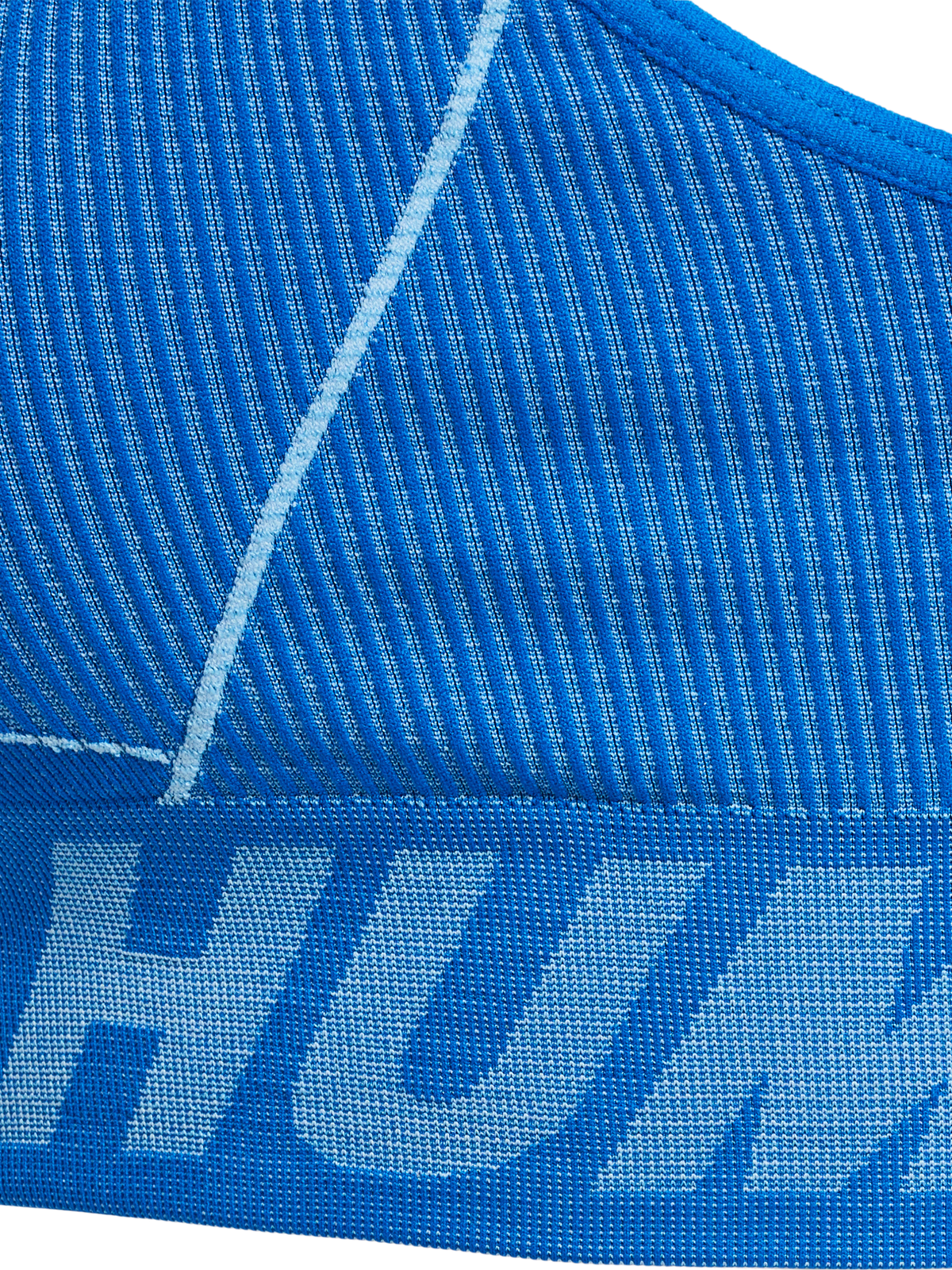 hummel Te Christel Seamless Sports Top Placid Blue/Lapis Blue Melange