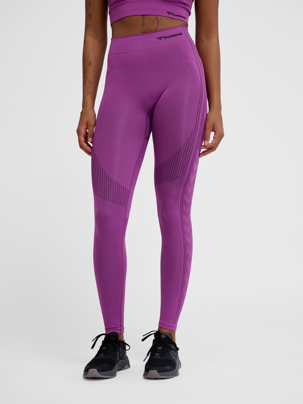 hummel Mt Shaping Seamless MW Tights Cattleya Orchid
