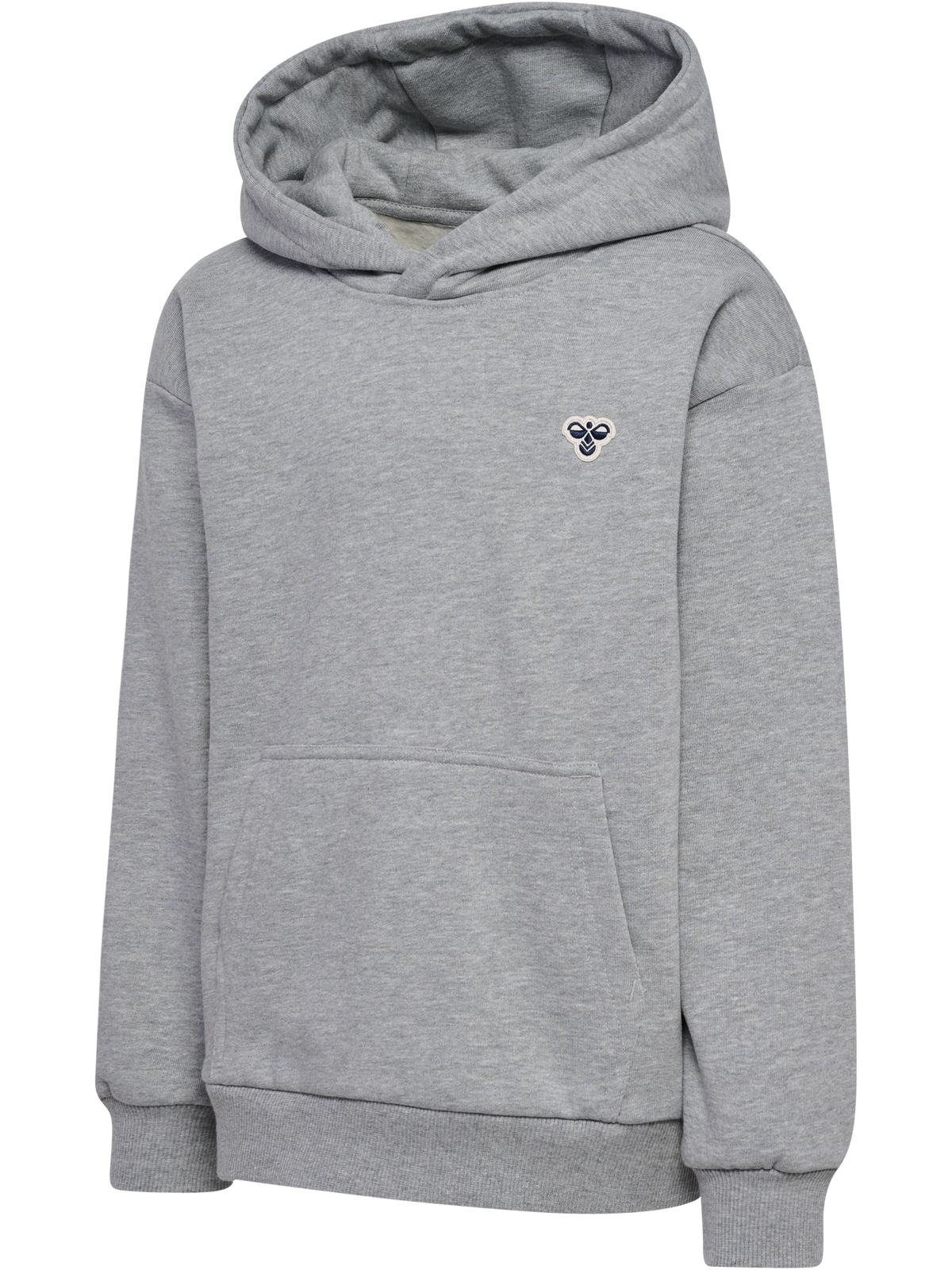 hummel Jr Loose Hoodie Bee Grey Melange