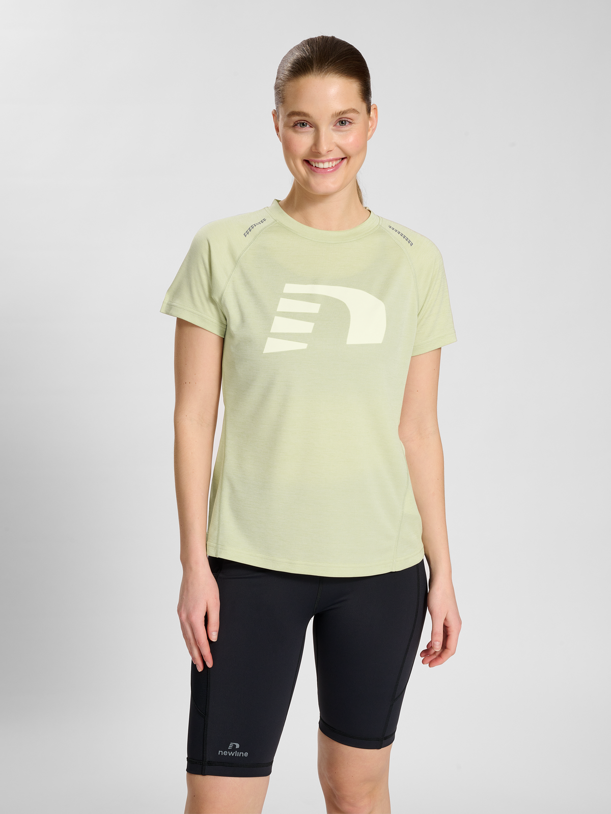 Newline Orlando T-shirt S/S Woman Agate Grey Melange