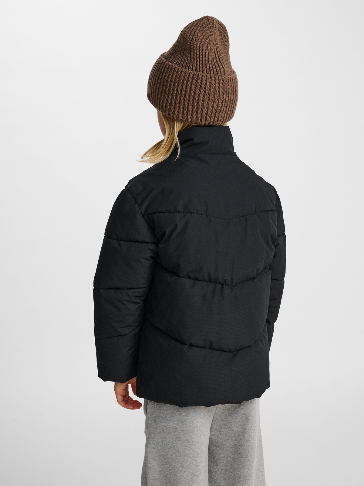 hummel Jr Puffer Jacket Black