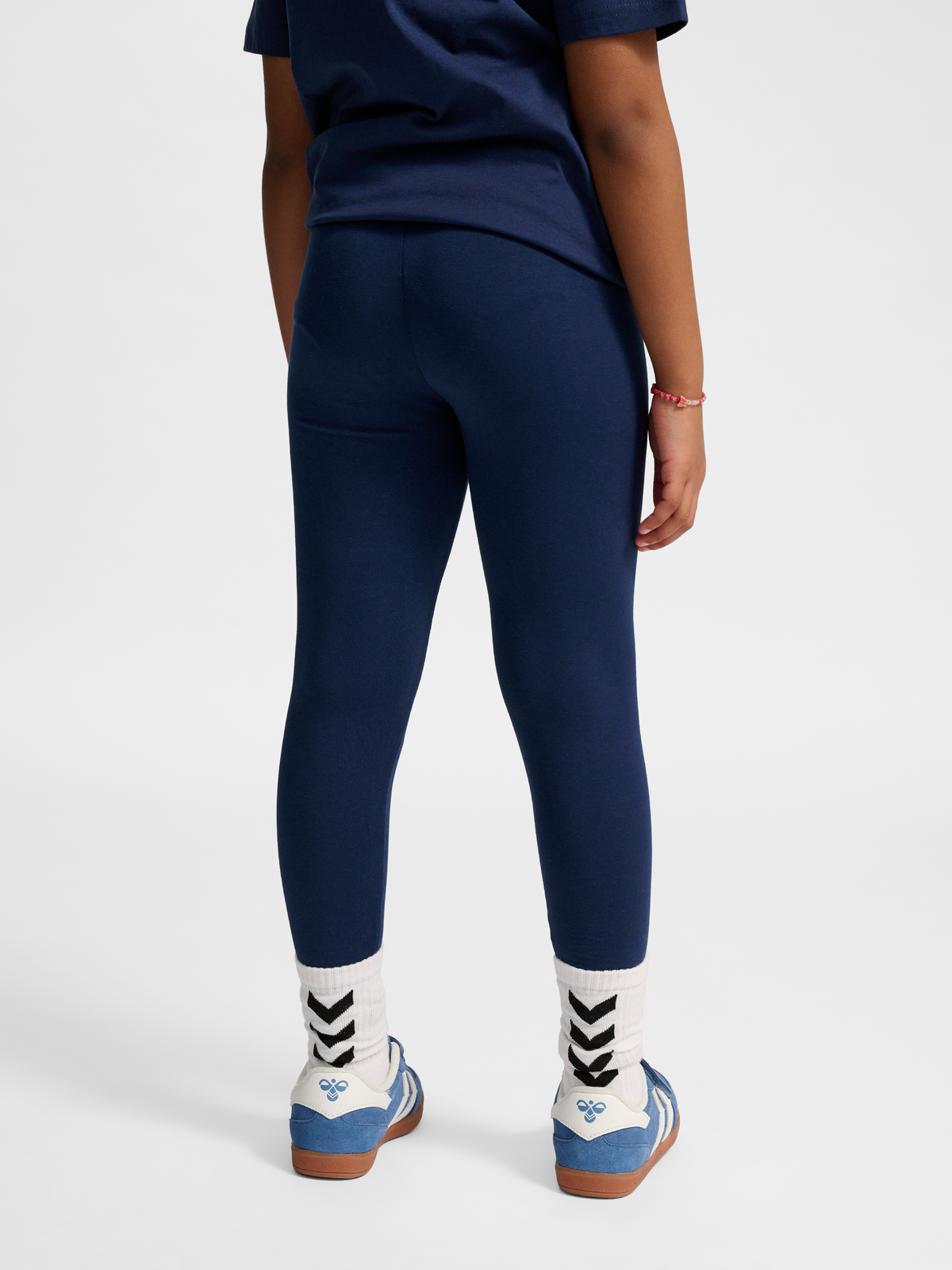 hummel Jr Base Tights Dress Blues