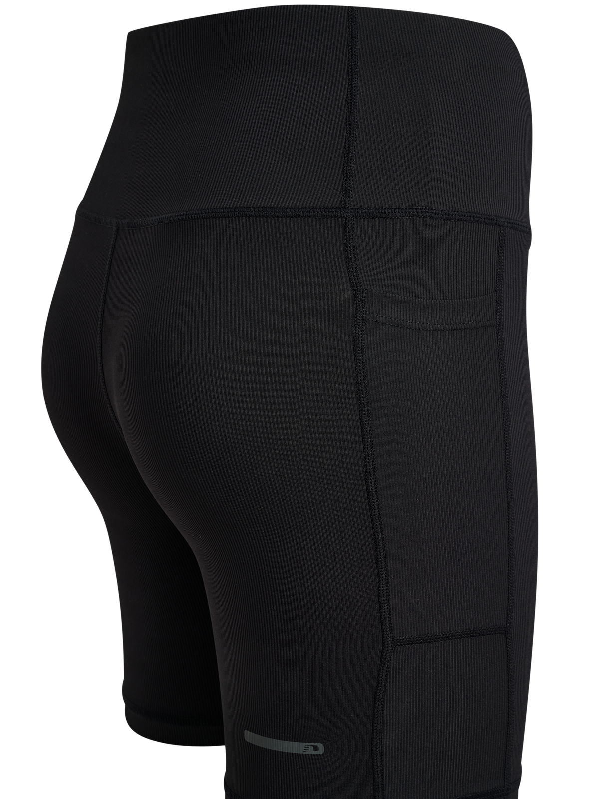 Newline Eclipse Rib Short Tights Black