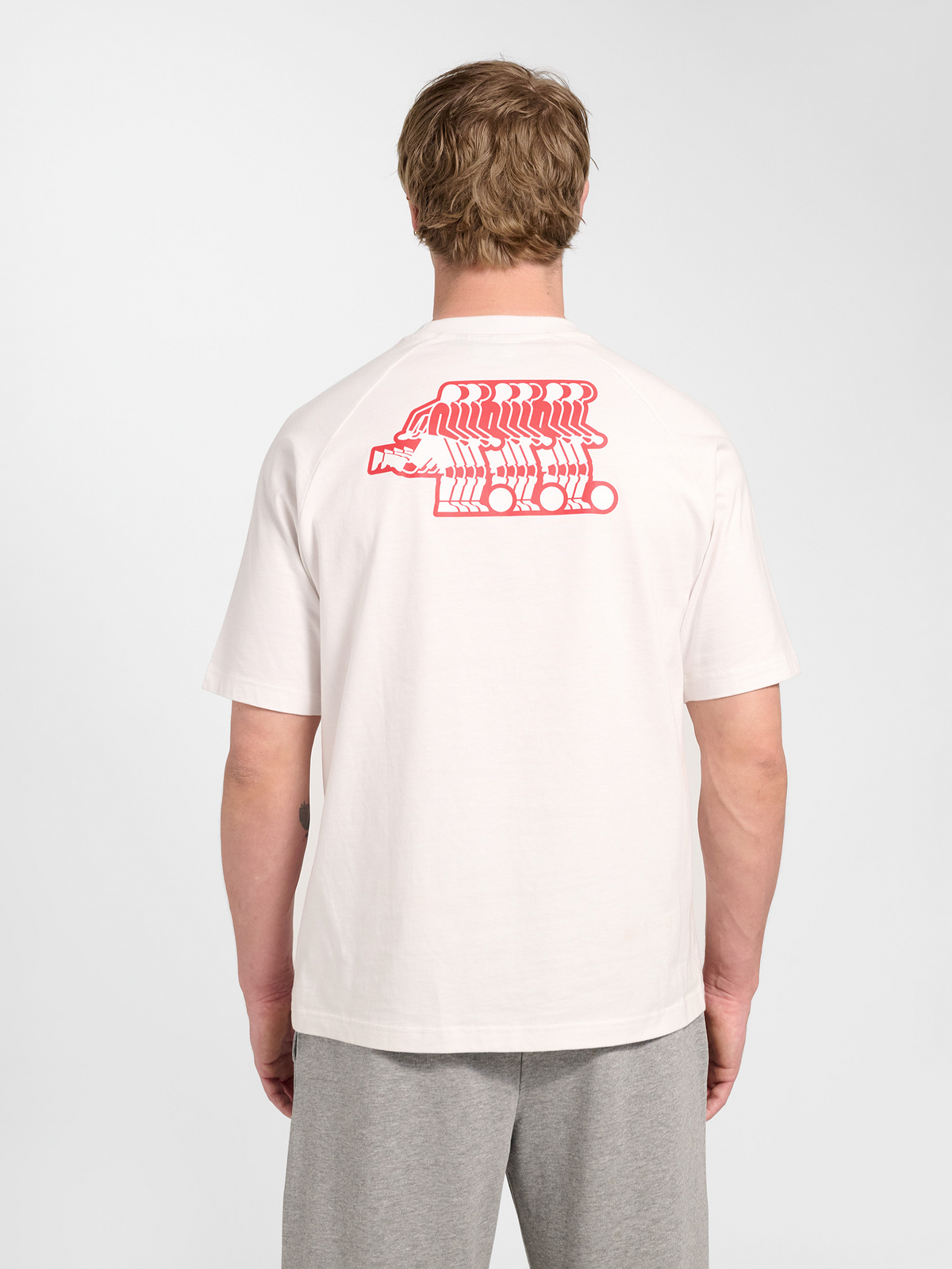 hummel Keeper Graphic T-shirt S/S White/Red