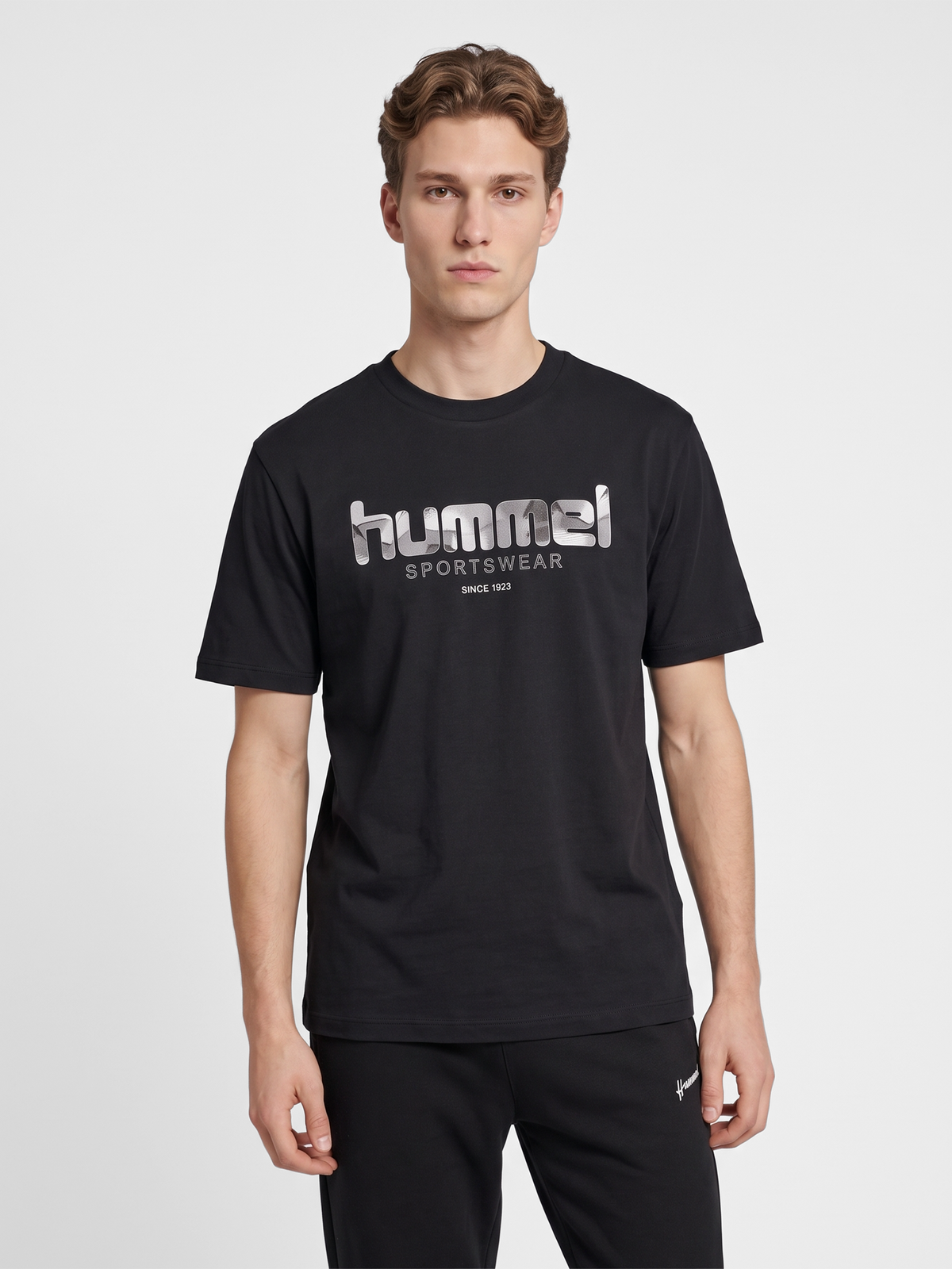 hummel Club Logo T-shirt S/S Black