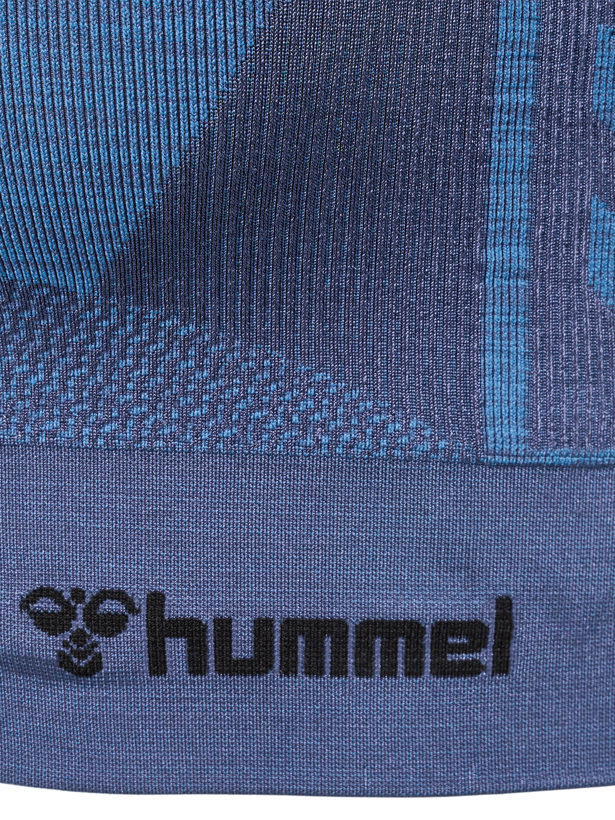 hummel Clea Seamless Sports Top Riviera/Insignia Blue Melange