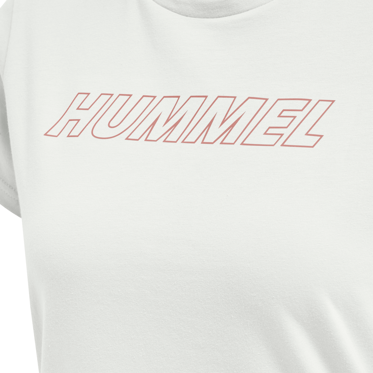 hummel Te Cali Cotton T-shirt White/Withered Rose