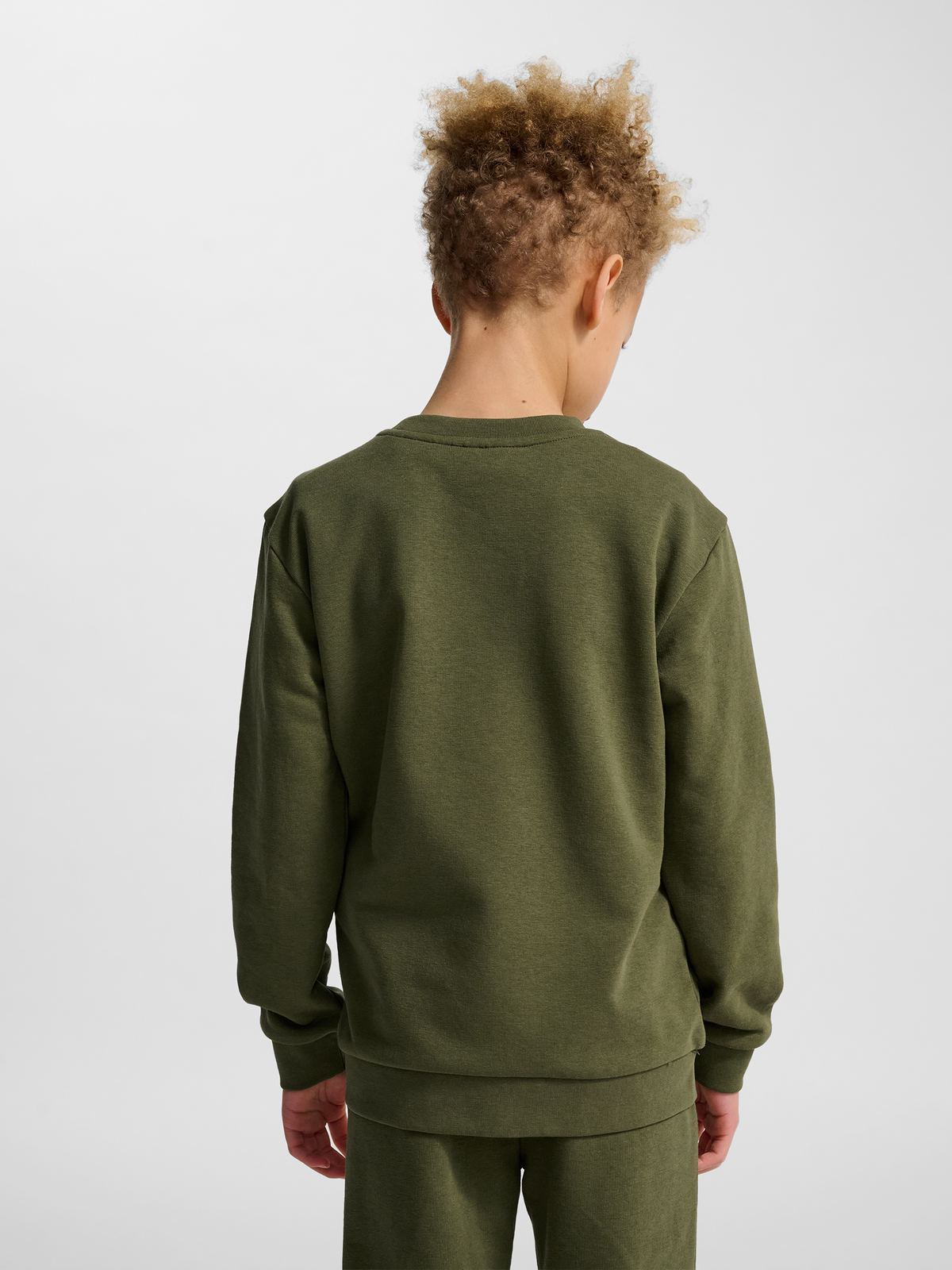 hummel Jr Base Sweatshirt Winter Moss