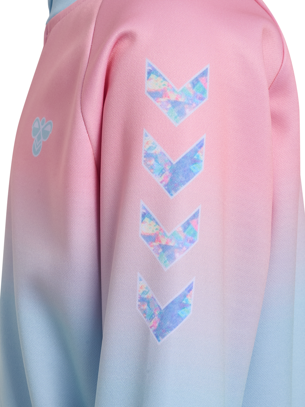 hummel Jr Gradient Wl Track Suit Skyway