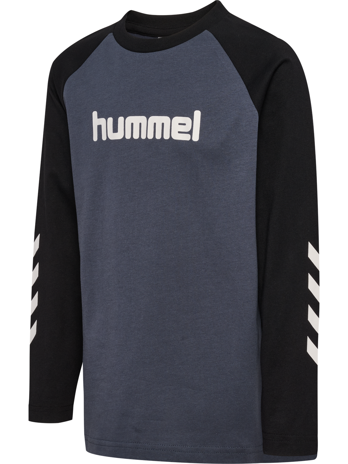 hummel Jr Logo T-shirt L/S Ombre Blue