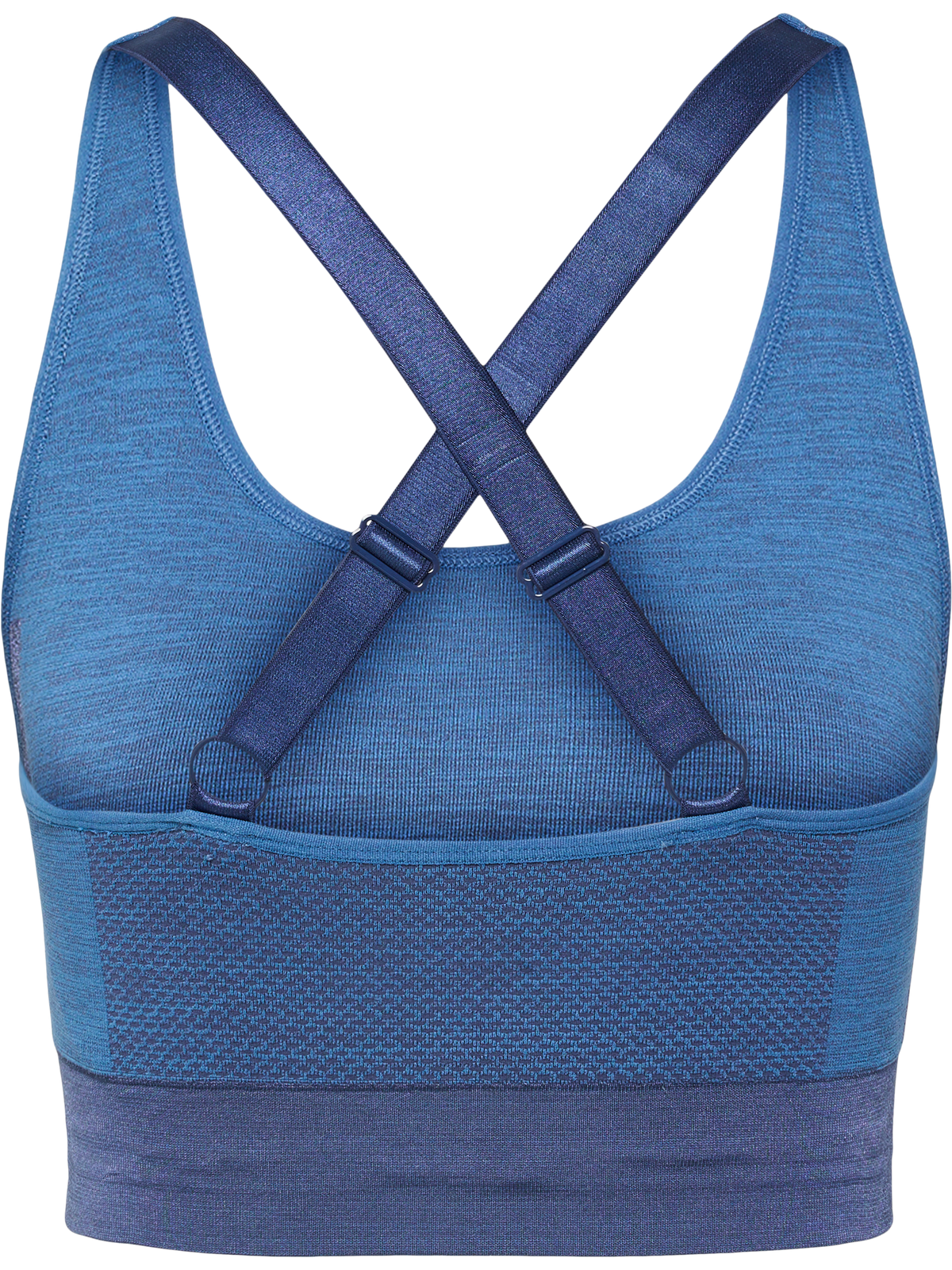 hummel Clea Seamless Sports Top Riviera/Insignia Blue Melange