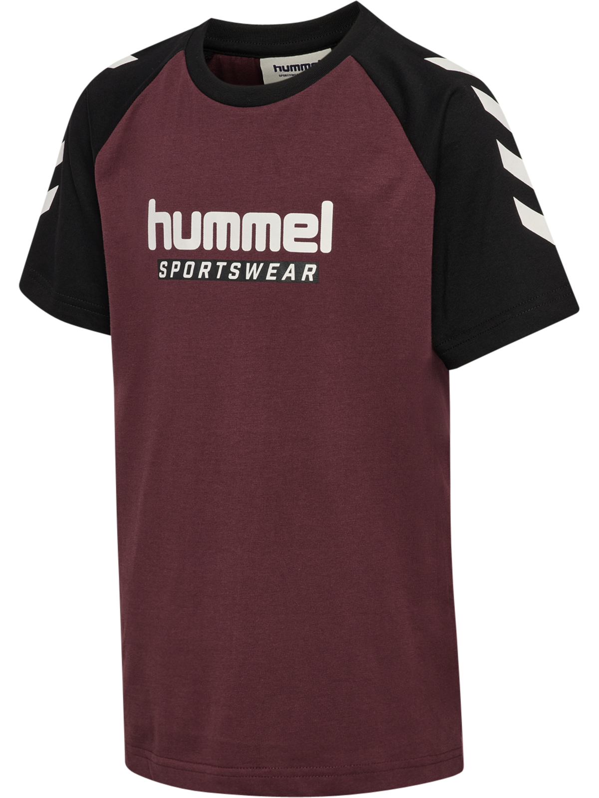 hummel Jr Logo T-shirt S/S Vineyard Wine
