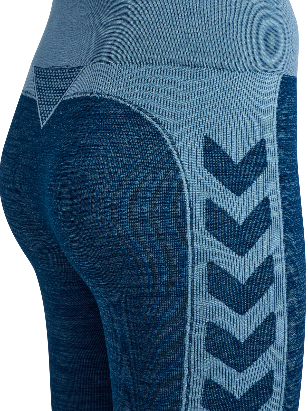 hummel Clea Seamless Cycling Shorts Navy Peony/Faded Denim
